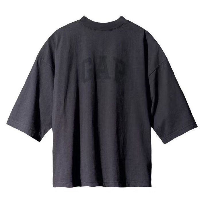 yeezy gap balenciaga t shirt grey