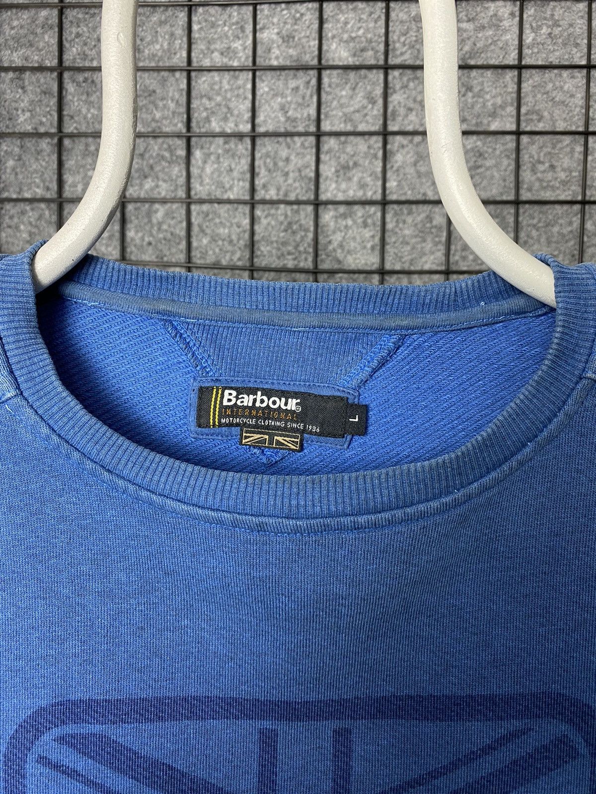 Barbour × Vintage Barbour International Streetwear Sweatshirt Size L Size US L / EU 52-54 / 3 - 2 Thumbnail
