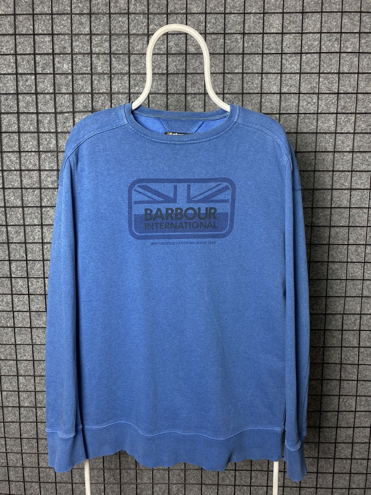 Barbour × Vintage Barbour International Streetwear Sweatshirt Size L Size US L / EU 52-54 / 3 - 1 Thumbnail