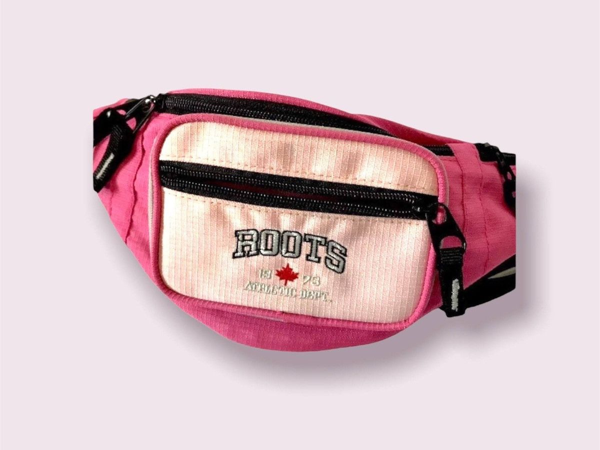 Roots Roots Fanny Pack Bag Designer Crossbody Vintage Purse Size ONE SIZE - 2 Thumbnail