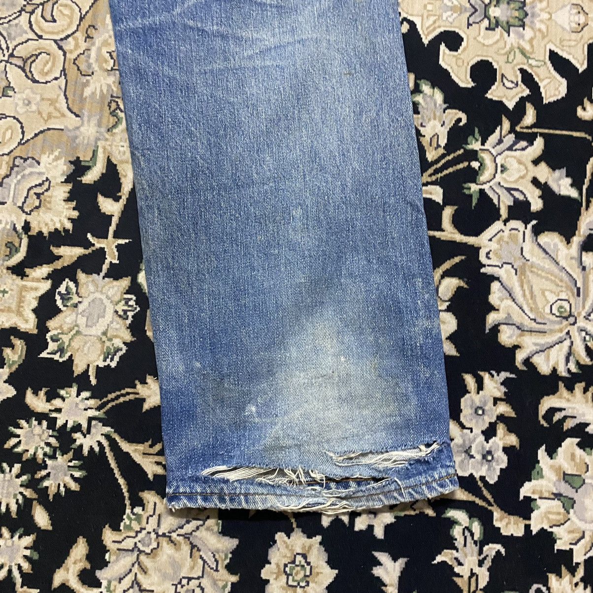 Levi's Vintage 90s Levis 501 Big E Redline Jeans Distressed Size US 33 - 14 Thumbnail