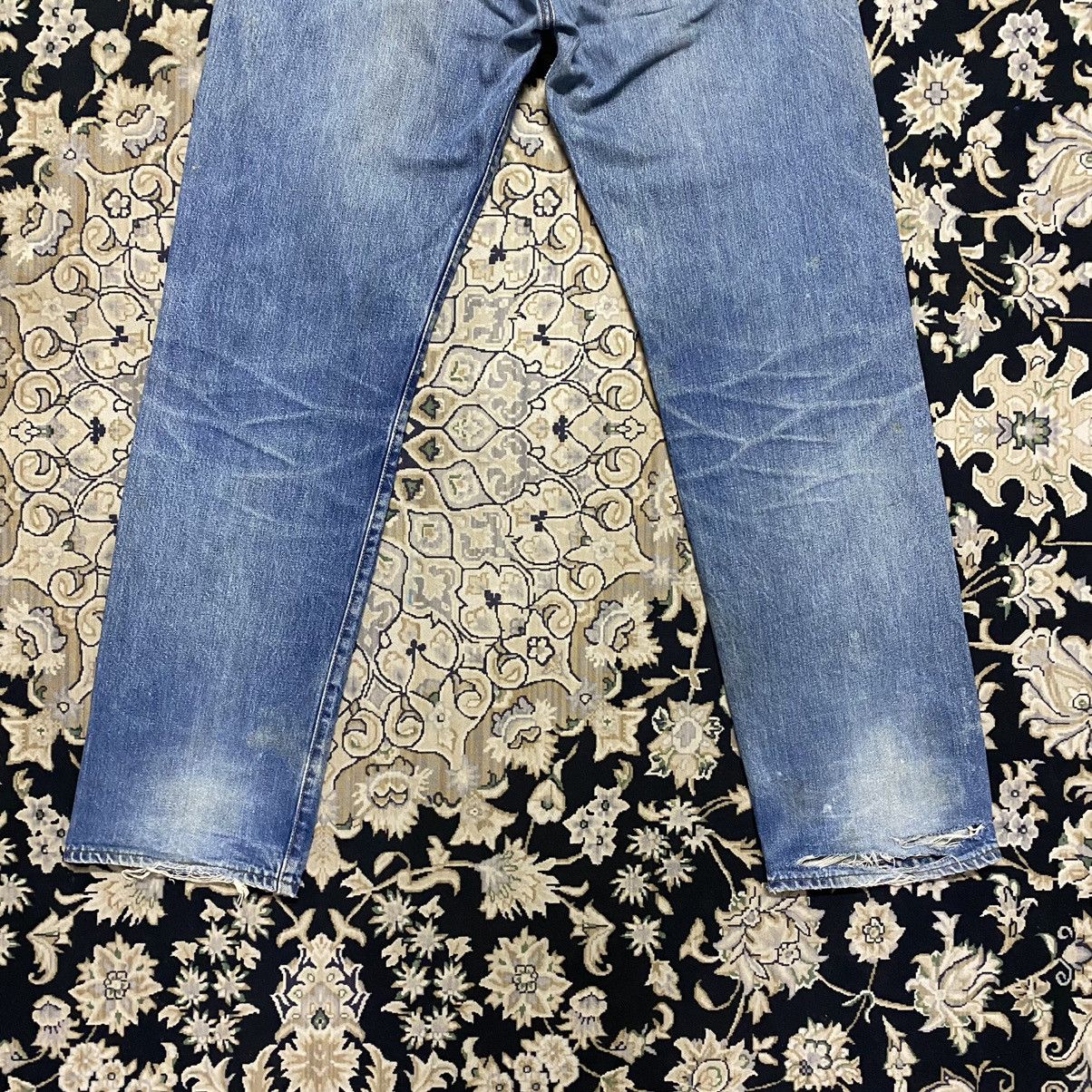 Levi's Vintage 90s Levis 501 Big E Redline Jeans Distressed Size US 33 - 12 Thumbnail