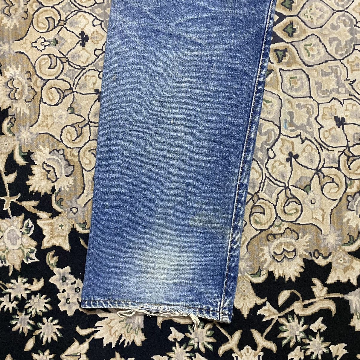 Levi's Vintage 90s Levis 501 Big E Redline Jeans Distressed Size US 33 - 13 Thumbnail