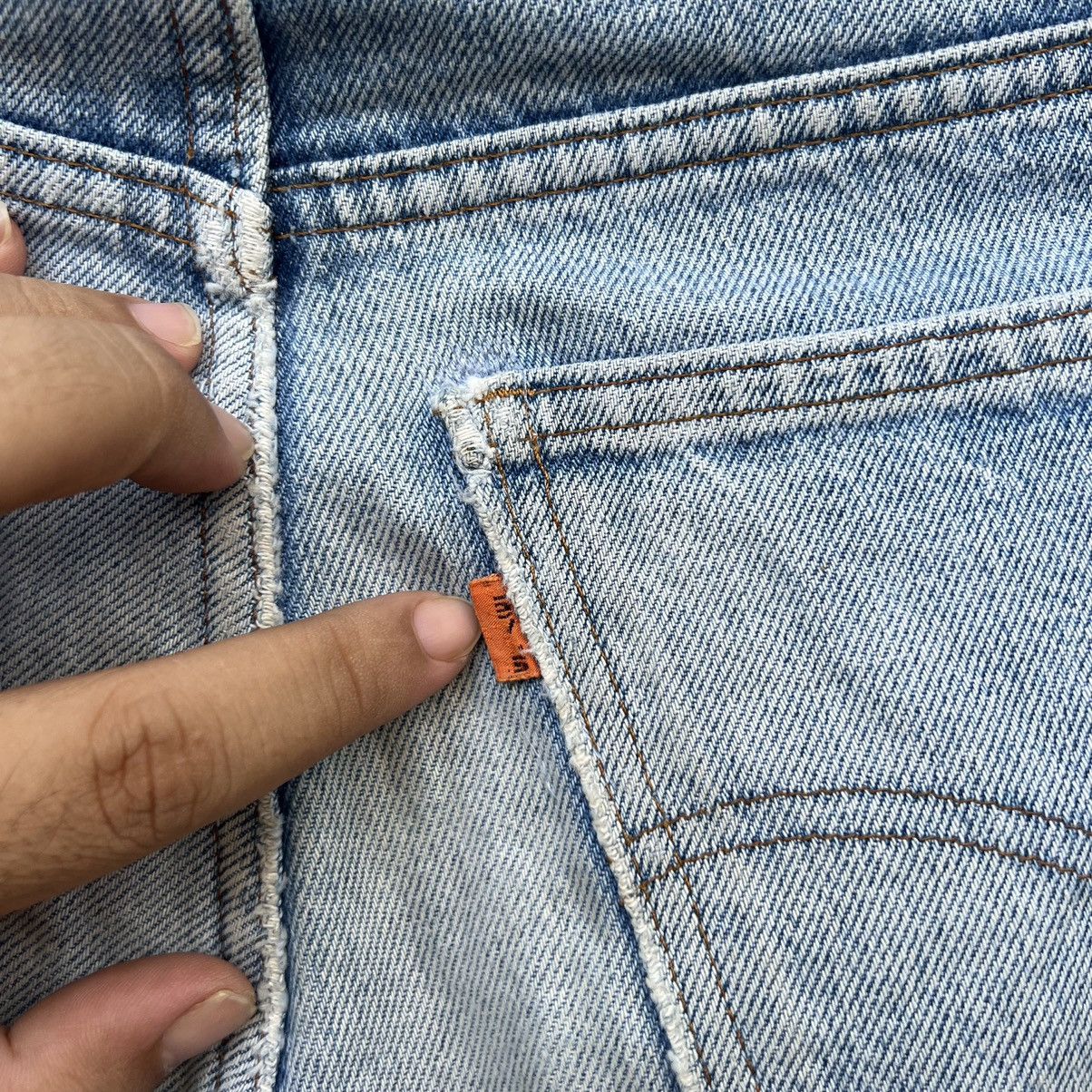 Levi's VINTAGE LEVI’S ORANGE TAB DISTRESSED DENIM Size US 30 / EU 46 - 11 Thumbnail