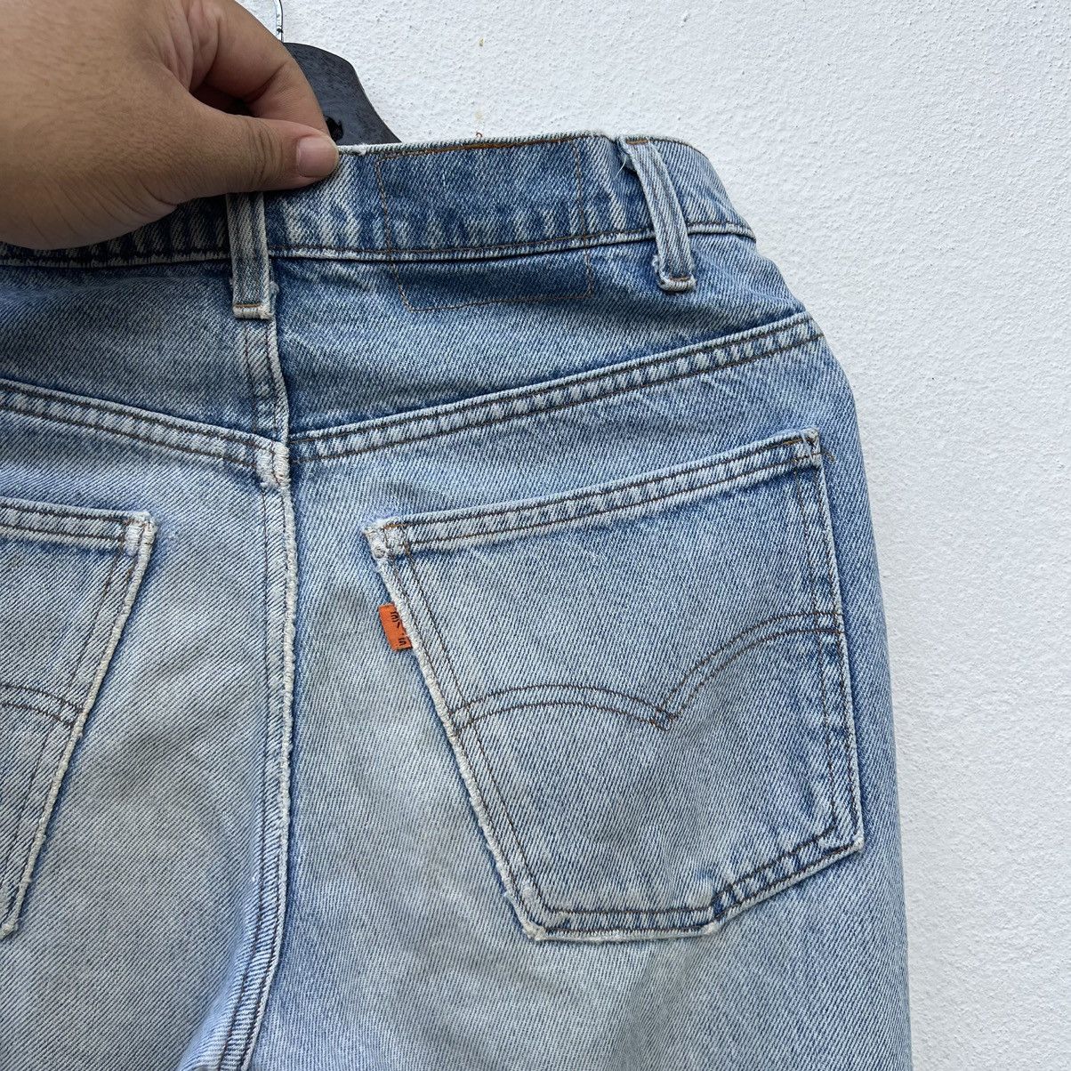 Levi's VINTAGE LEVI’S ORANGE TAB DISTRESSED DENIM Size US 30 / EU 46 - 10 Thumbnail