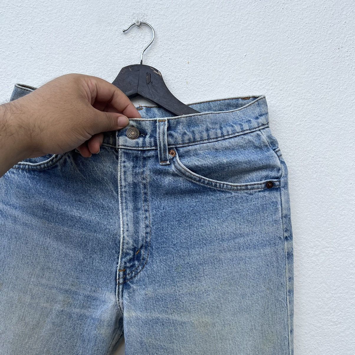 Levi's VINTAGE LEVI’S ORANGE TAB DISTRESSED DENIM Size US 30 / EU 46 - 6 Thumbnail