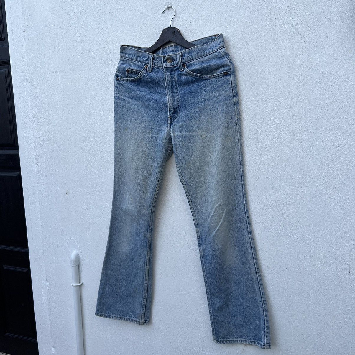 Levi's VINTAGE LEVI’S ORANGE TAB DISTRESSED DENIM Size US 30 / EU 46 - 2 Thumbnail