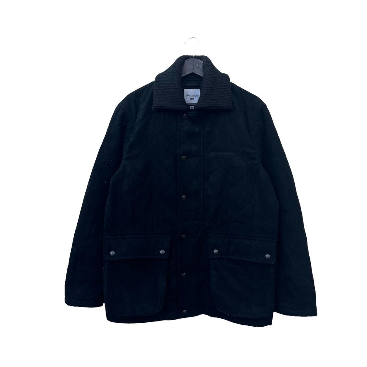 Japanese Brand ICONIC ULTIMATE BLACK J.W ANDERSON UNIQLO JAPAN CARGO JACKET Size US L / EU 52-54 / 3 - 1 Thumbnail