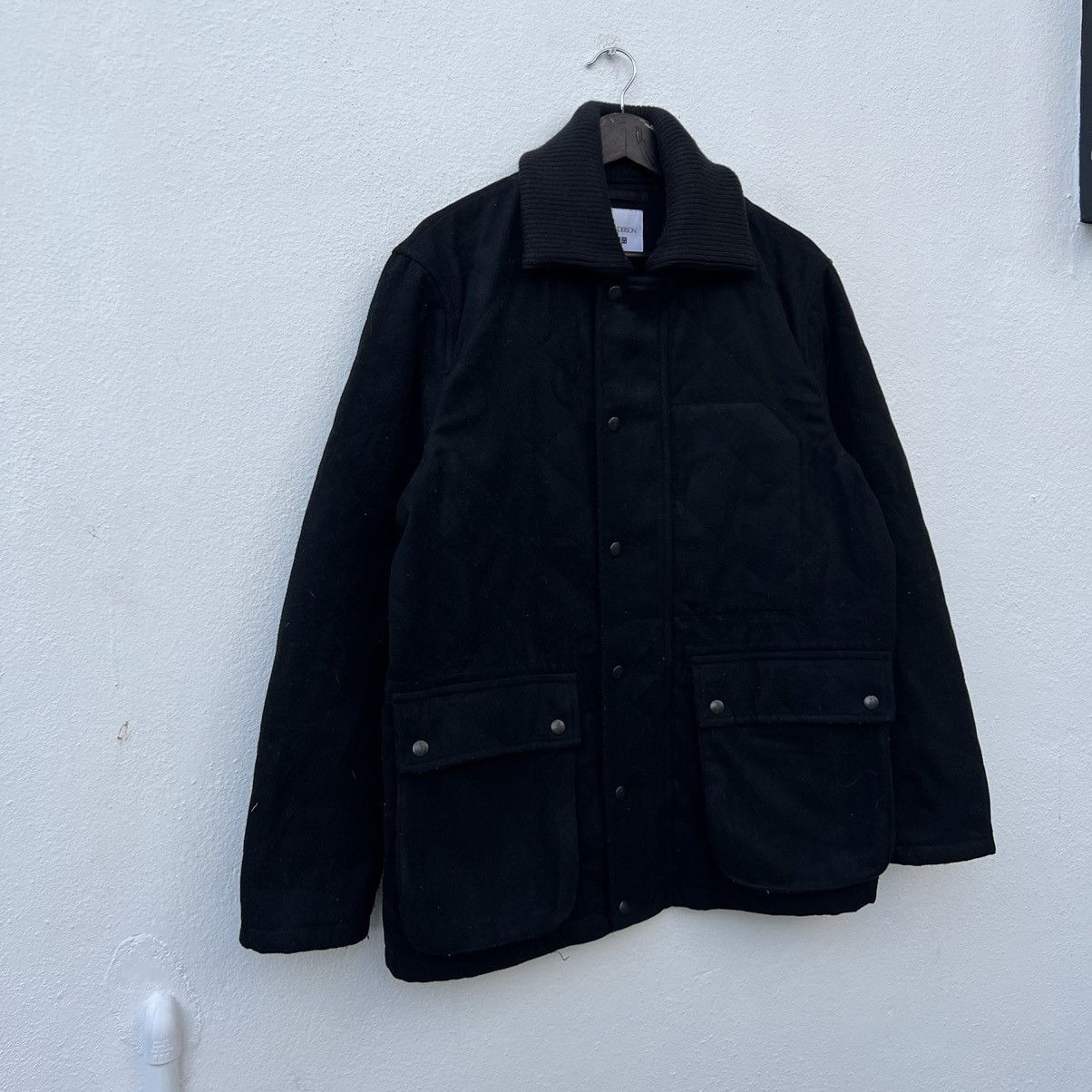 Japanese Brand ICONIC ULTIMATE BLACK J.W ANDERSON UNIQLO JAPAN CARGO JACKET Size US L / EU 52-54 / 3 - 5 Thumbnail