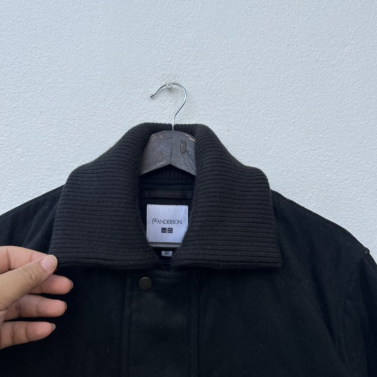 Japanese Brand ICONIC ULTIMATE BLACK J.W ANDERSON UNIQLO JAPAN CARGO JACKET Size US L / EU 52-54 / 3 - 6 Thumbnail