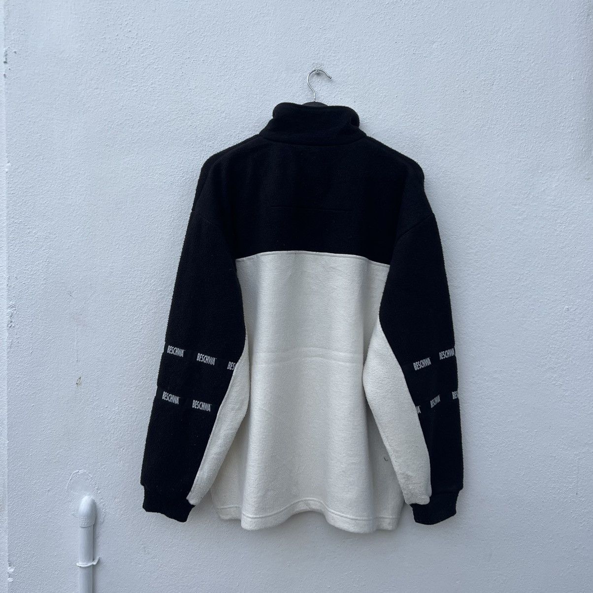 Japanese Brand VINTAGE BESCHWA NEVADA USA BIG LOGO FLEECE JACKET Size US L / EU 52-54 / 3 - 8 Thumbnail