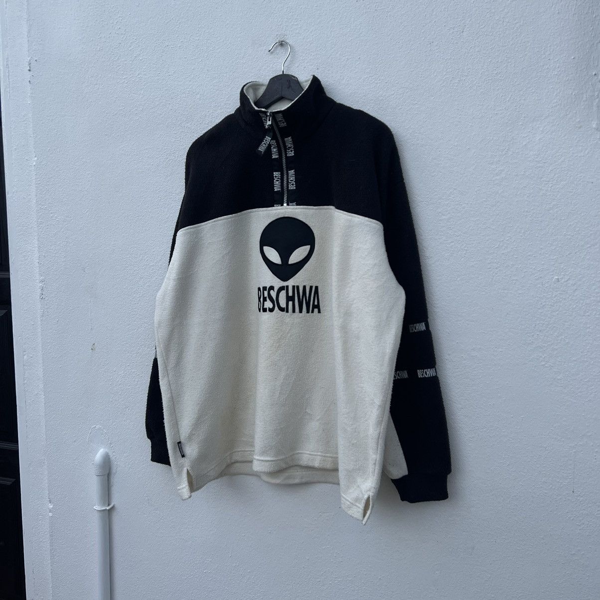 Japanese Brand VINTAGE BESCHWA NEVADA USA BIG LOGO FLEECE JACKET Size US L / EU 52-54 / 3 - 2 Thumbnail