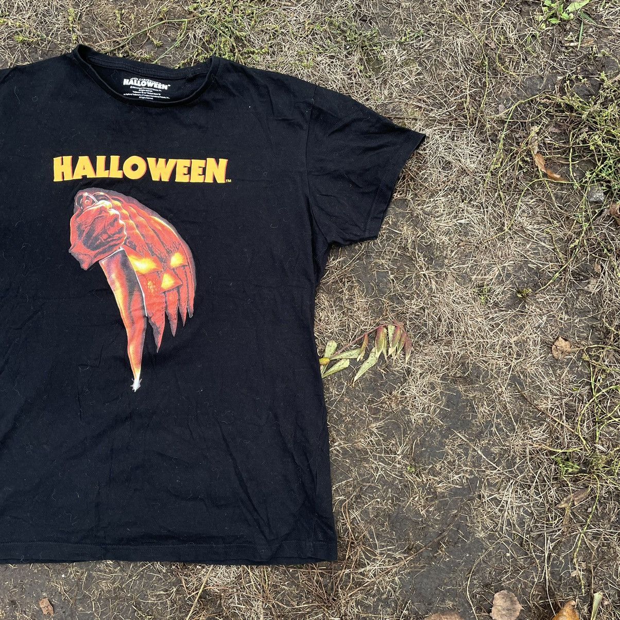 Vintage Vintage Y2K Halloween Graphic Tee Horror Streetwear Black M Size US M / EU 48-50 / 2 - 2 Thumbnail