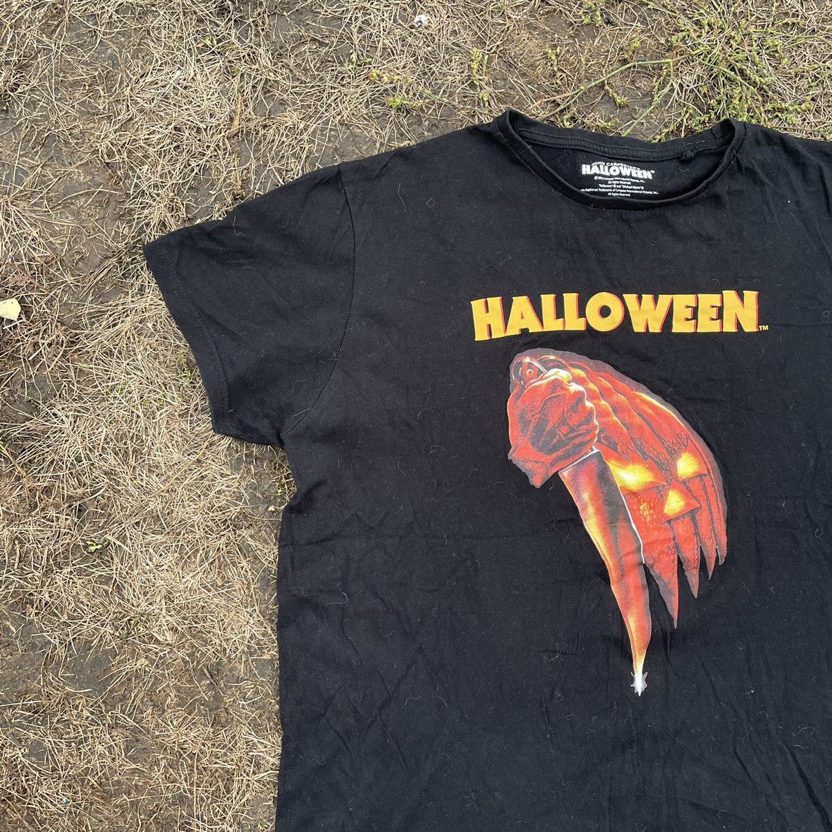 Vintage Vintage Y2K Halloween Graphic Tee Horror Streetwear Black M Size US M / EU 48-50 / 2 - 3 Thumbnail