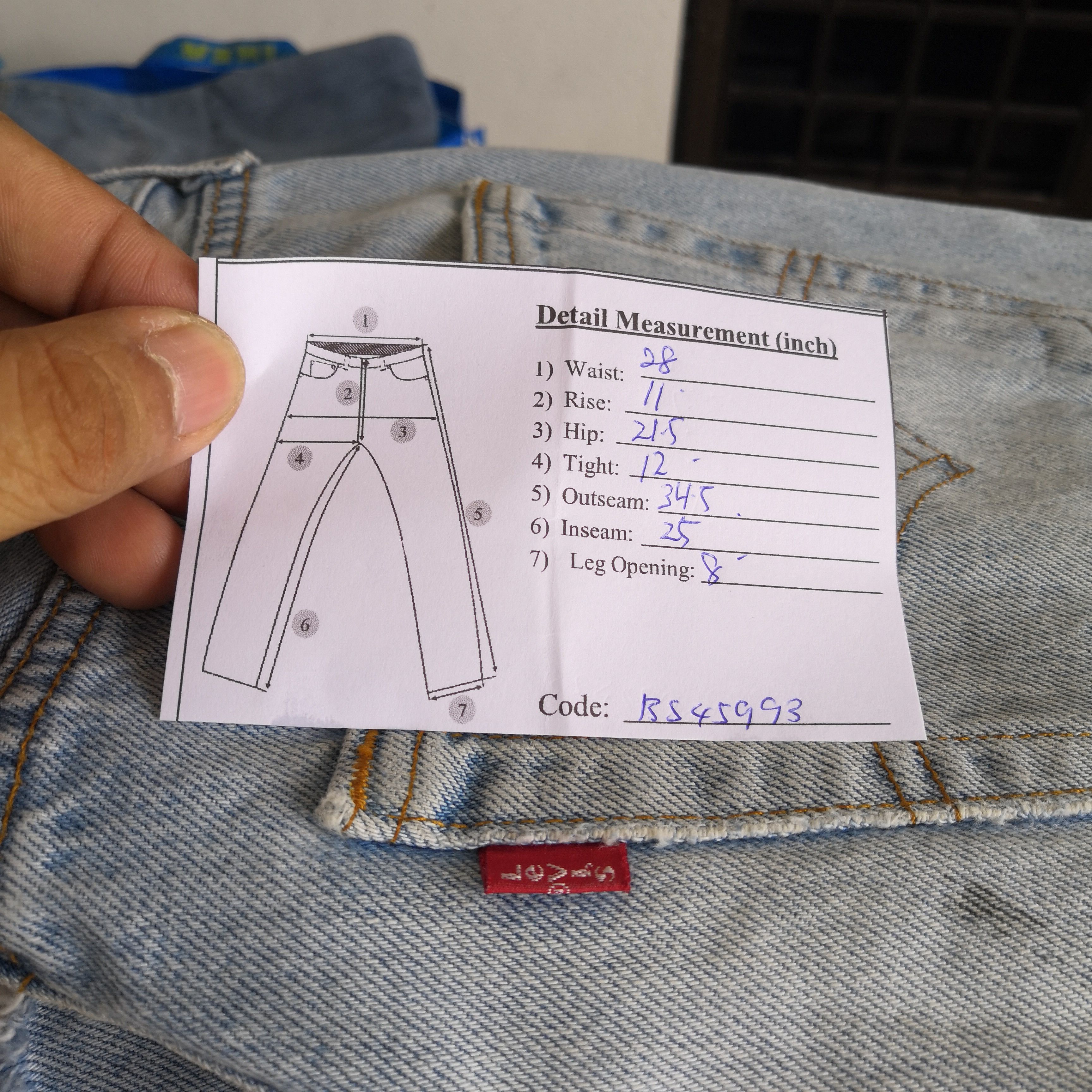 Levi's Vintage Levis Distressed Jeans Levi's 501 Light Wash Denim Size 28" / US 6 / IT 42 - 11 Thumbnail