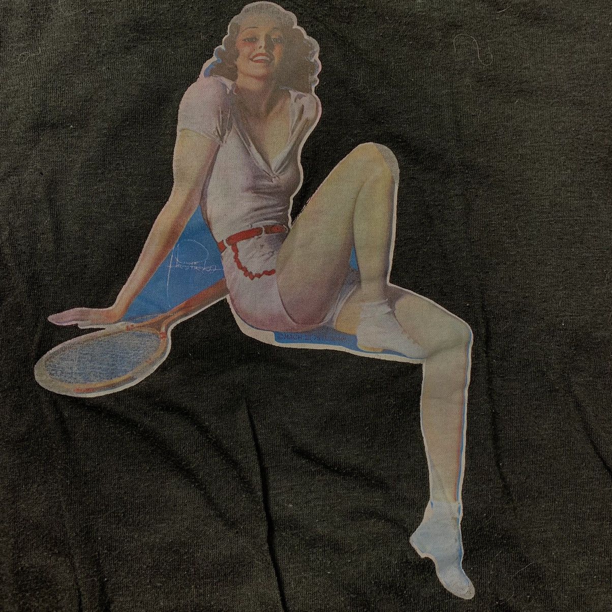 Band Tees Rolf Armstrong 1975 Vintage Made in USA Sport-T by Stedman Size US M / EU 48-50 / 2 - 2 Thumbnail