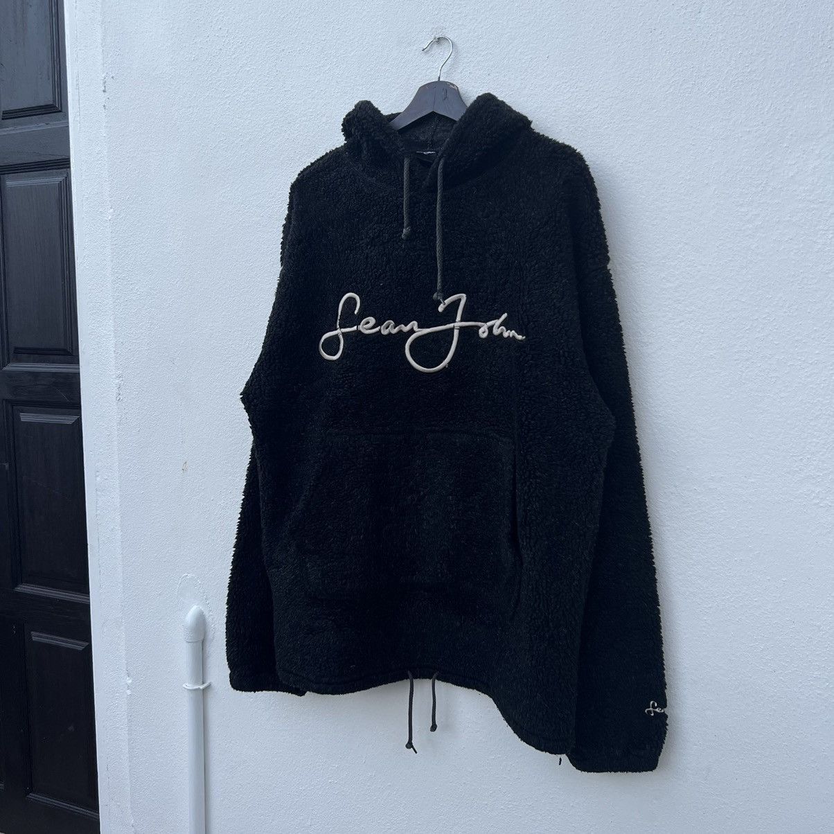 Japanese Brand MOHAIR FLEECE HOODIE JACKET SEAN JOHN BIG LOGO Size US XL / EU 56 / 4 - 2 Thumbnail