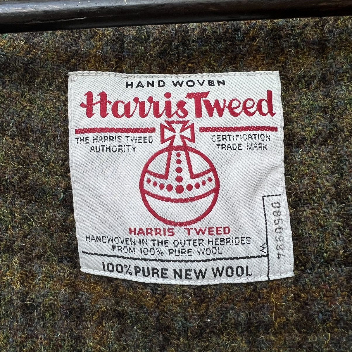 Harris Tweed VINTAGE HARRIS TWEED MACHEE CROPPED JACKET Size US M / EU 48-50 / 2 - 9 Thumbnail
