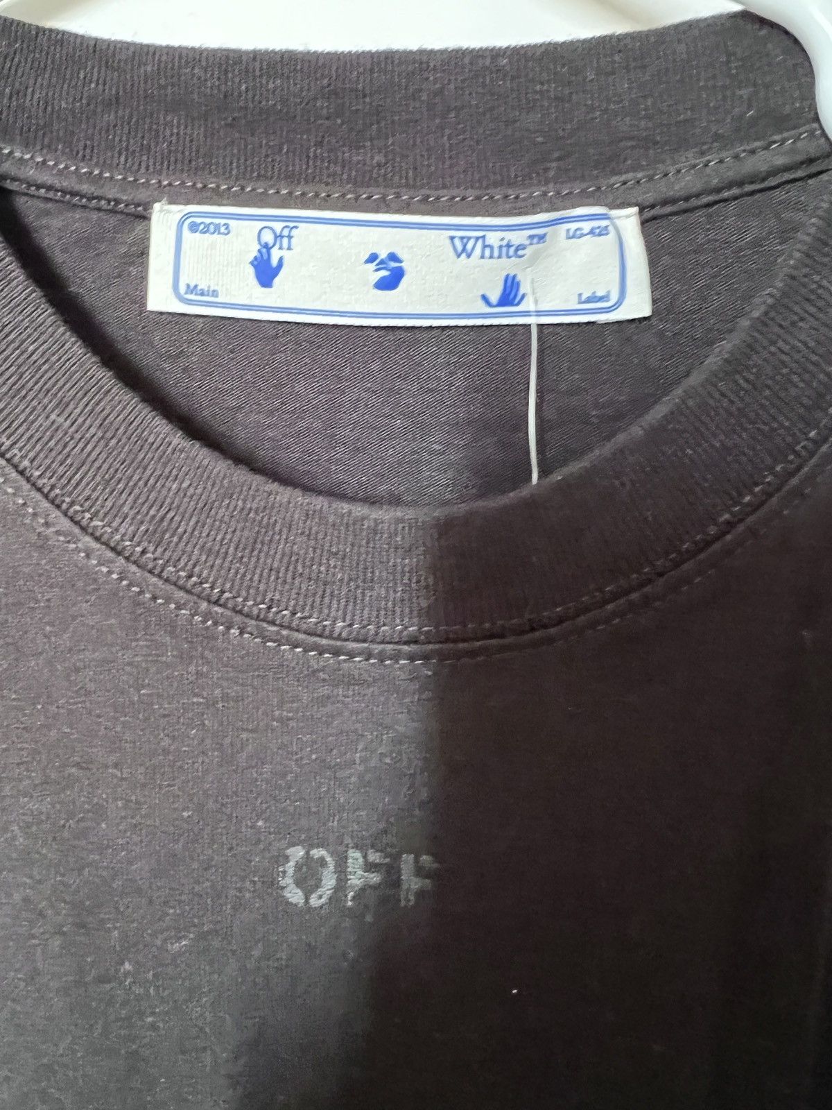 Off-White Off white rubber arrow black t shirt Size US M / EU 48-50 / 2 - 3 Thumbnail
