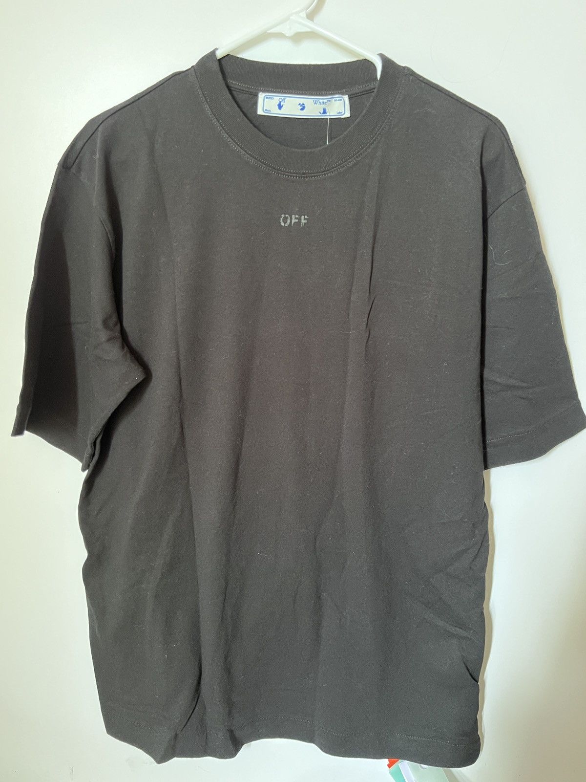 Off-White Off white rubber arrow black t shirt Size US M / EU 48-50 / 2 - 2 Thumbnail