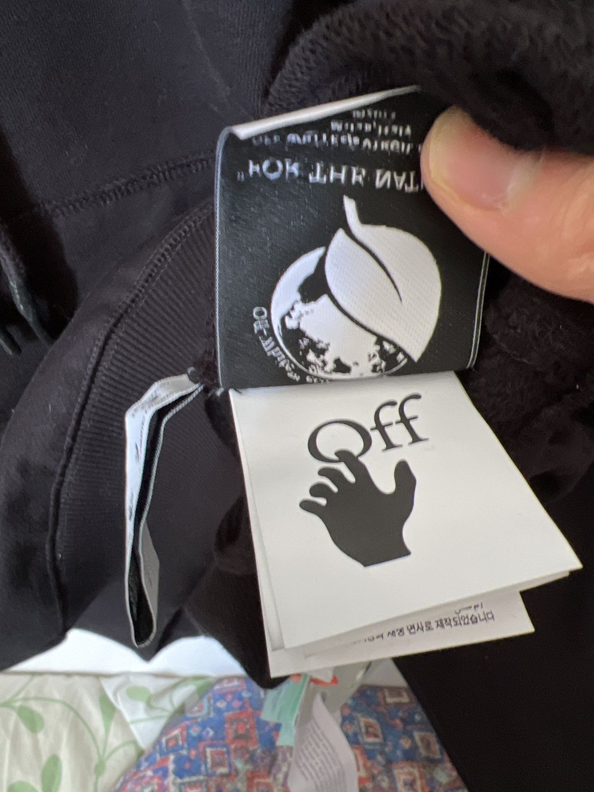 Off-White Off-White Tornado Arrow Hoodie Black Size US XXL / EU 58 / 5 - 6 Thumbnail