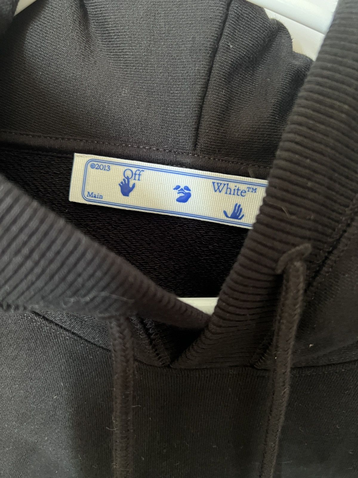 Off-White Off-White Tornado Arrow Hoodie Black Size US XXL / EU 58 / 5 - 3 Thumbnail