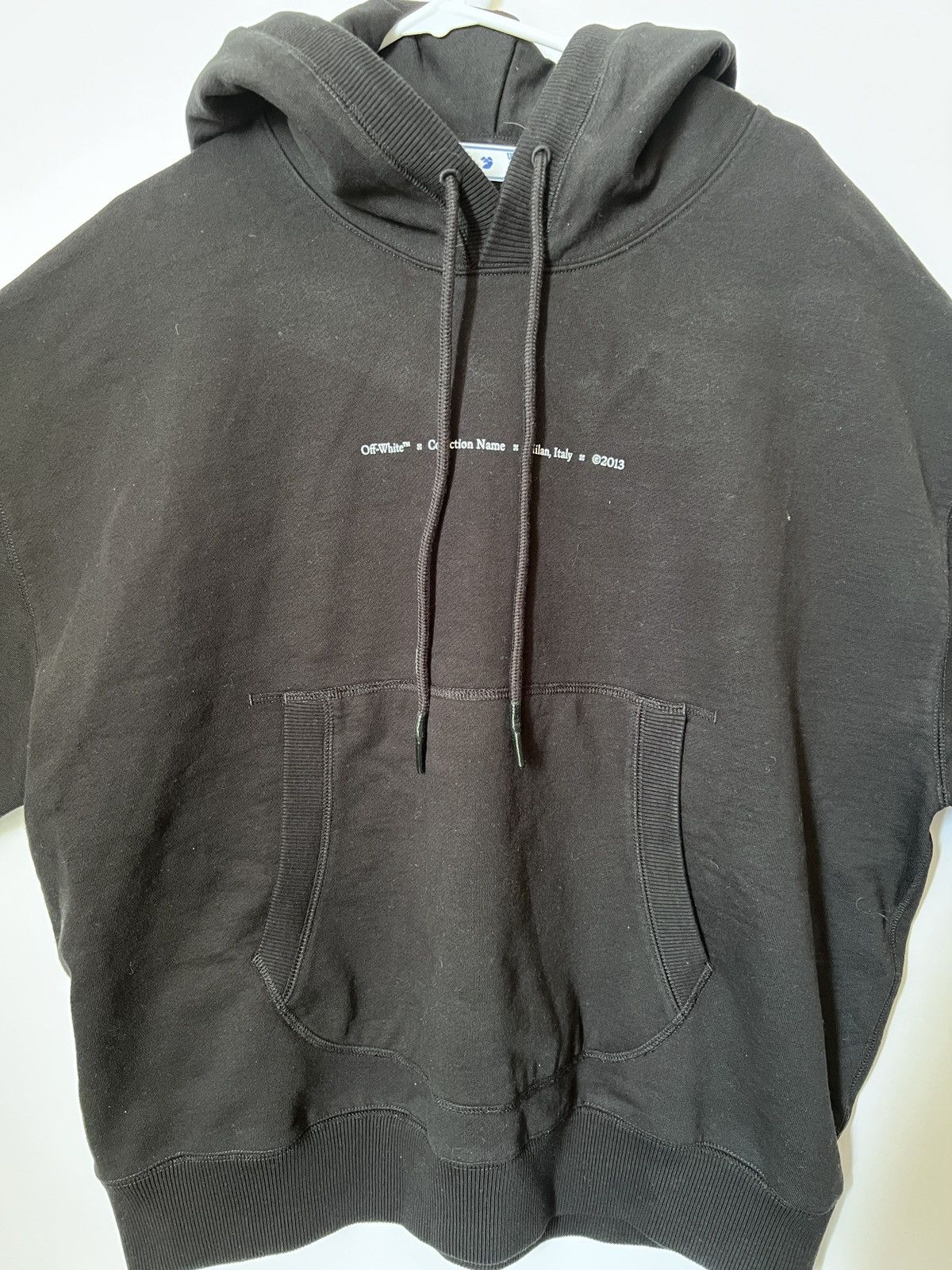 Off-White Off-White Tornado Arrow Hoodie Black Size US XXL / EU 58 / 5 - 2 Thumbnail