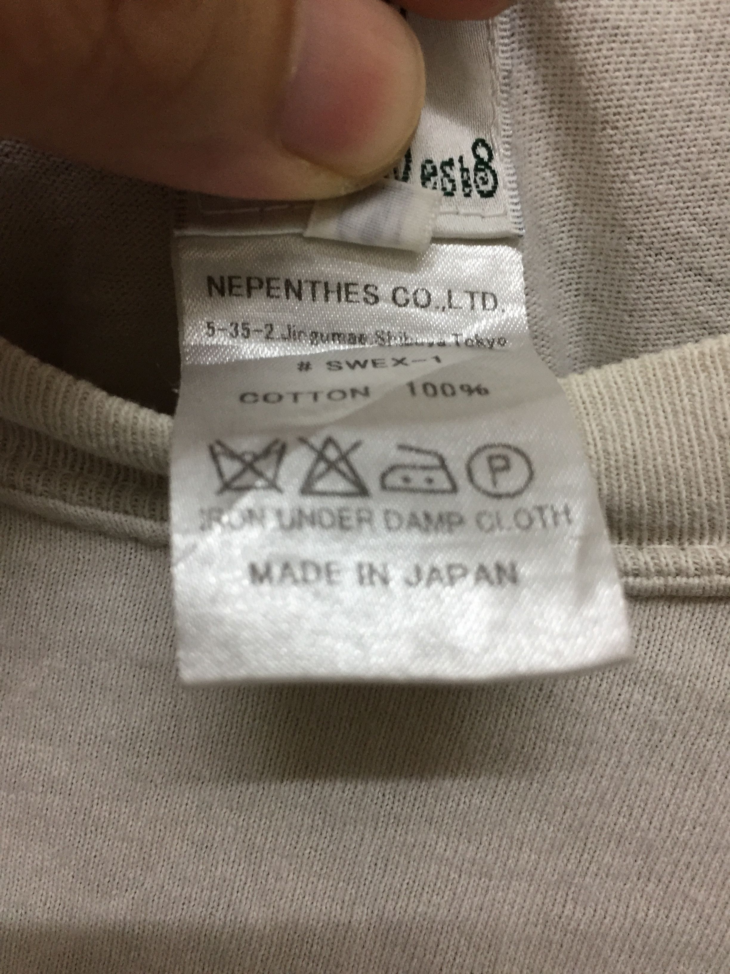 Needles × Nepenthes × South2 West8 iconic target logo long sleeve shirt Size US M / EU 48-50 / 2 - 12 Thumbnail