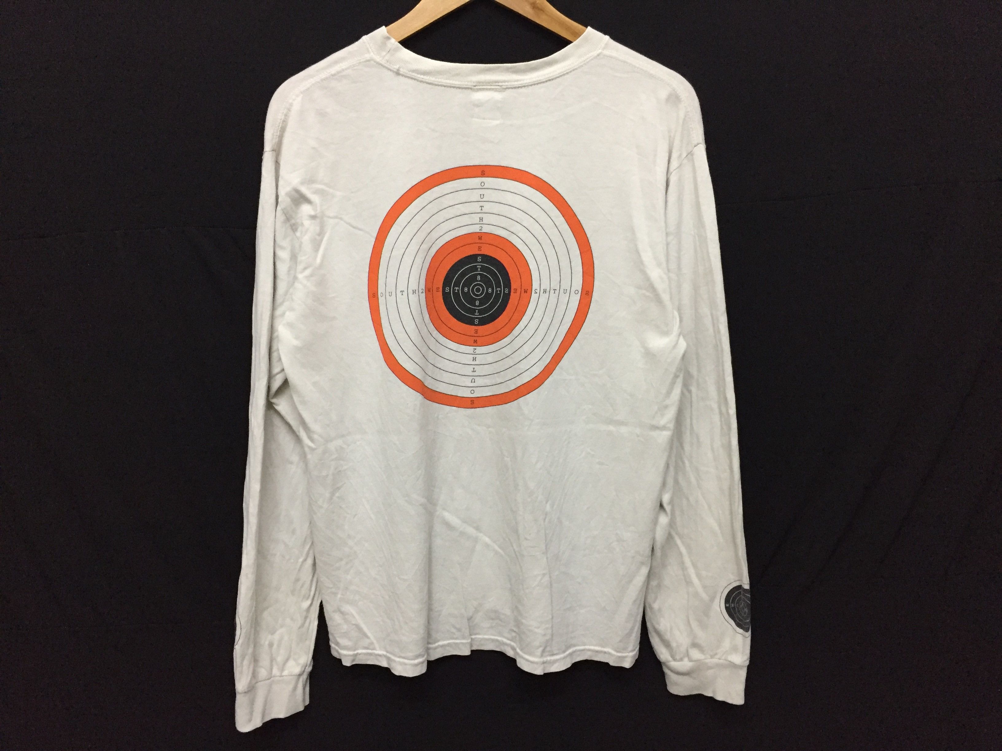Needles × Nepenthes × South2 West8 iconic target logo long sleeve shirt Size US M / EU 48-50 / 2 - 3 Thumbnail