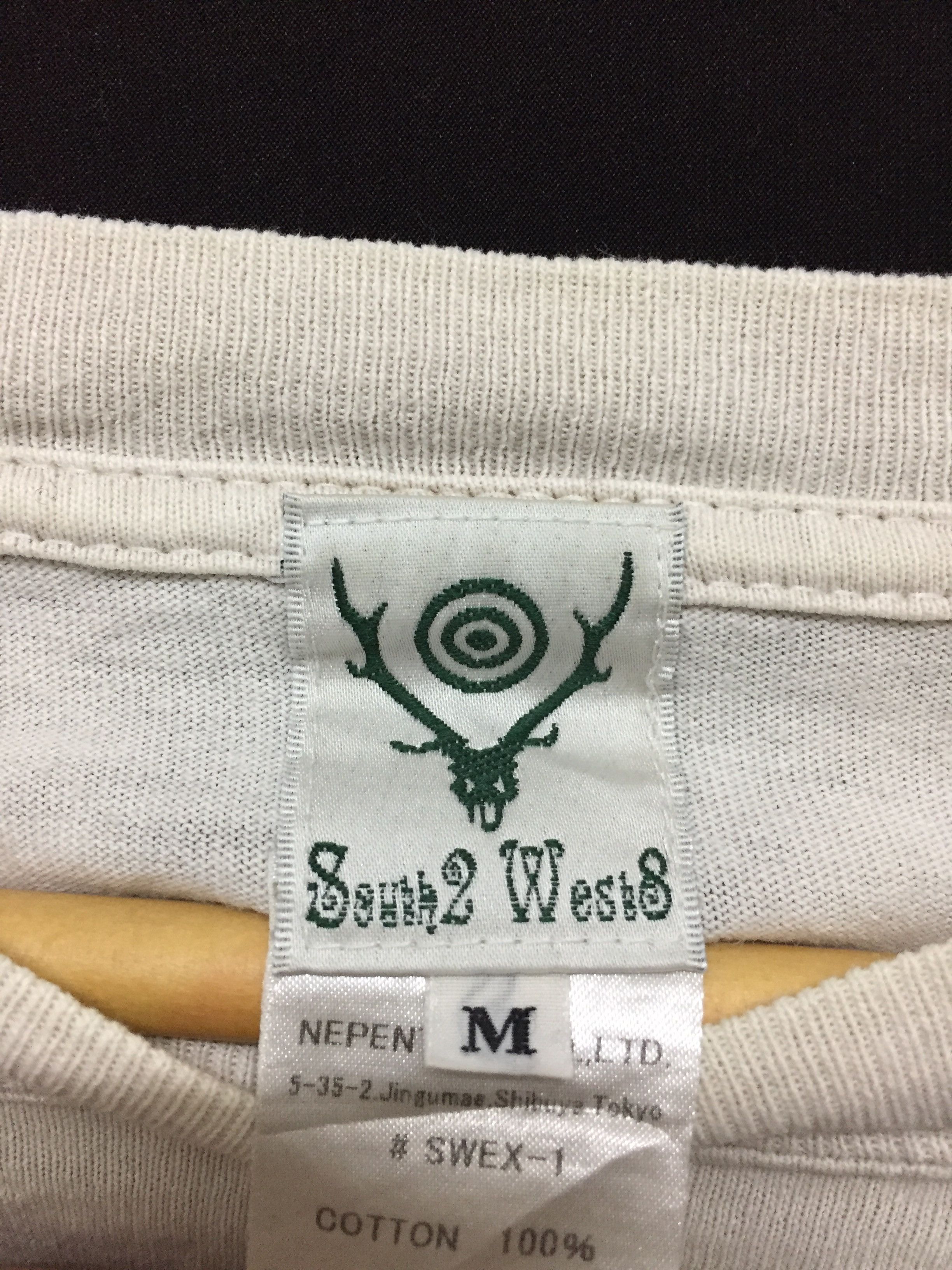 Needles × Nepenthes × South2 West8 iconic target logo long sleeve shirt Size US M / EU 48-50 / 2 - 11 Thumbnail