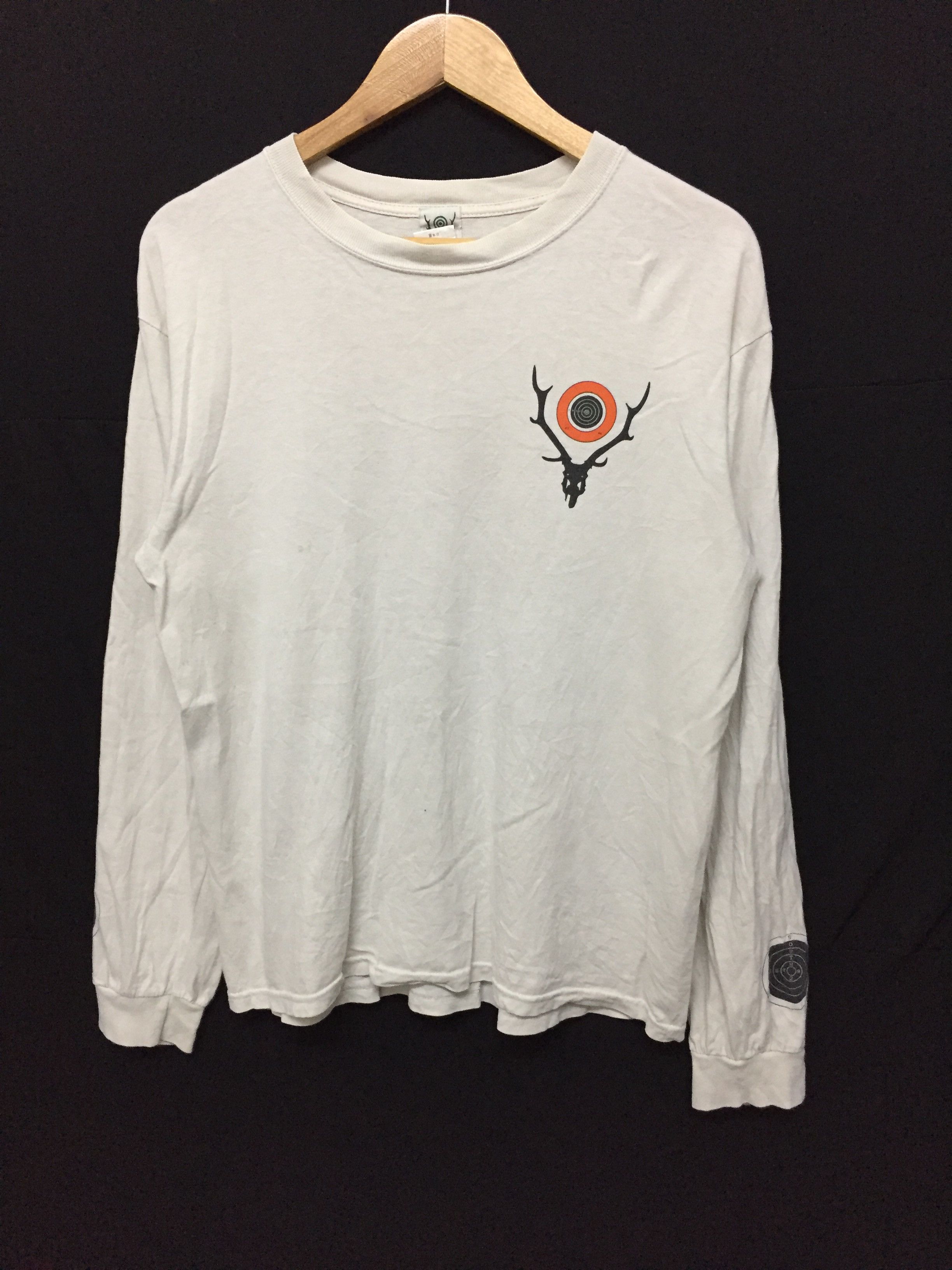 Needles × Nepenthes × South2 West8 iconic target logo long sleeve shirt Size US M / EU 48-50 / 2 - 6 Thumbnail