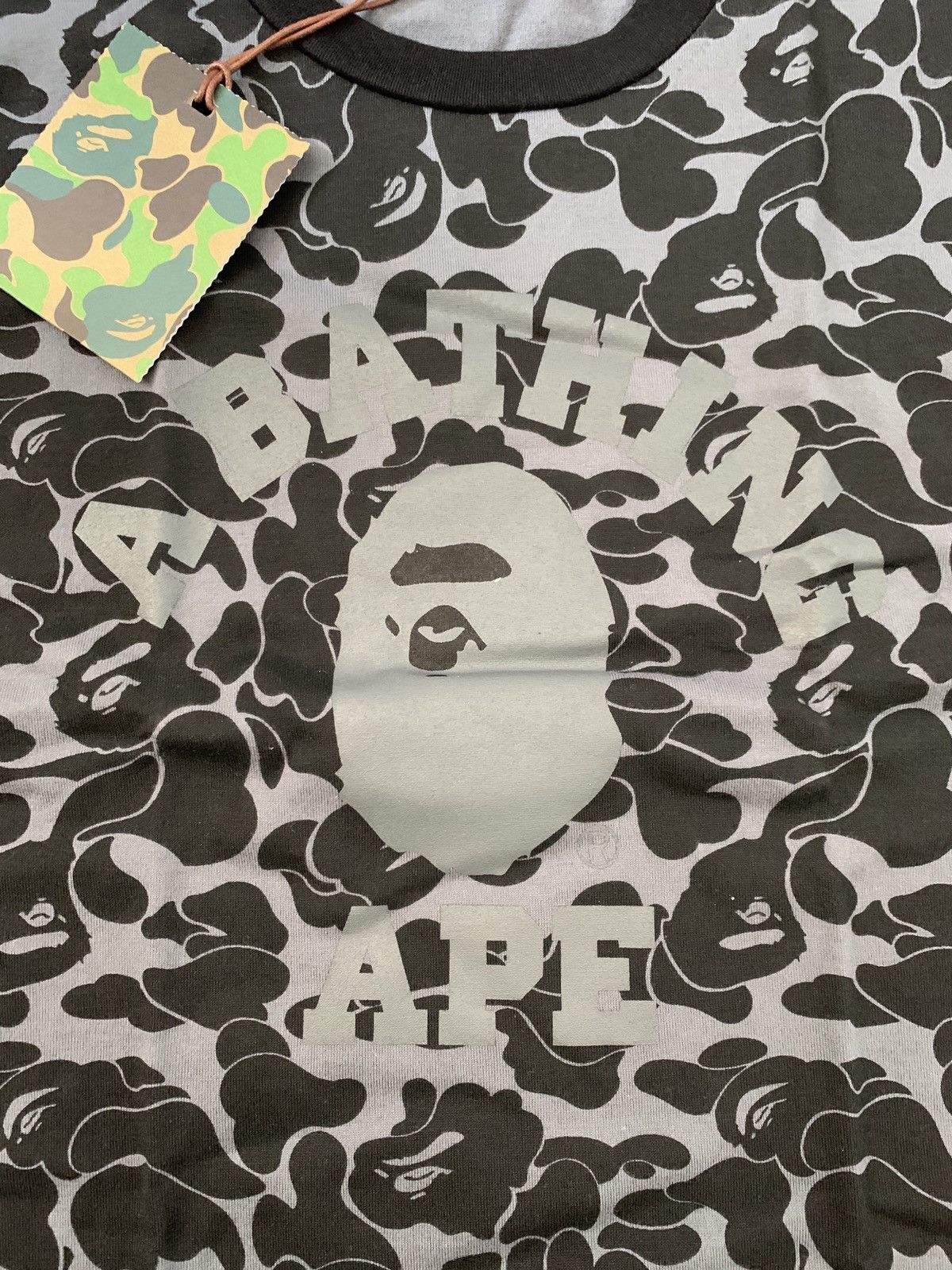 Bape × Dover Street Market Bape x DSM special camo college t shirt Size US L / EU 52-54 / 3 - 3 Thumbnail