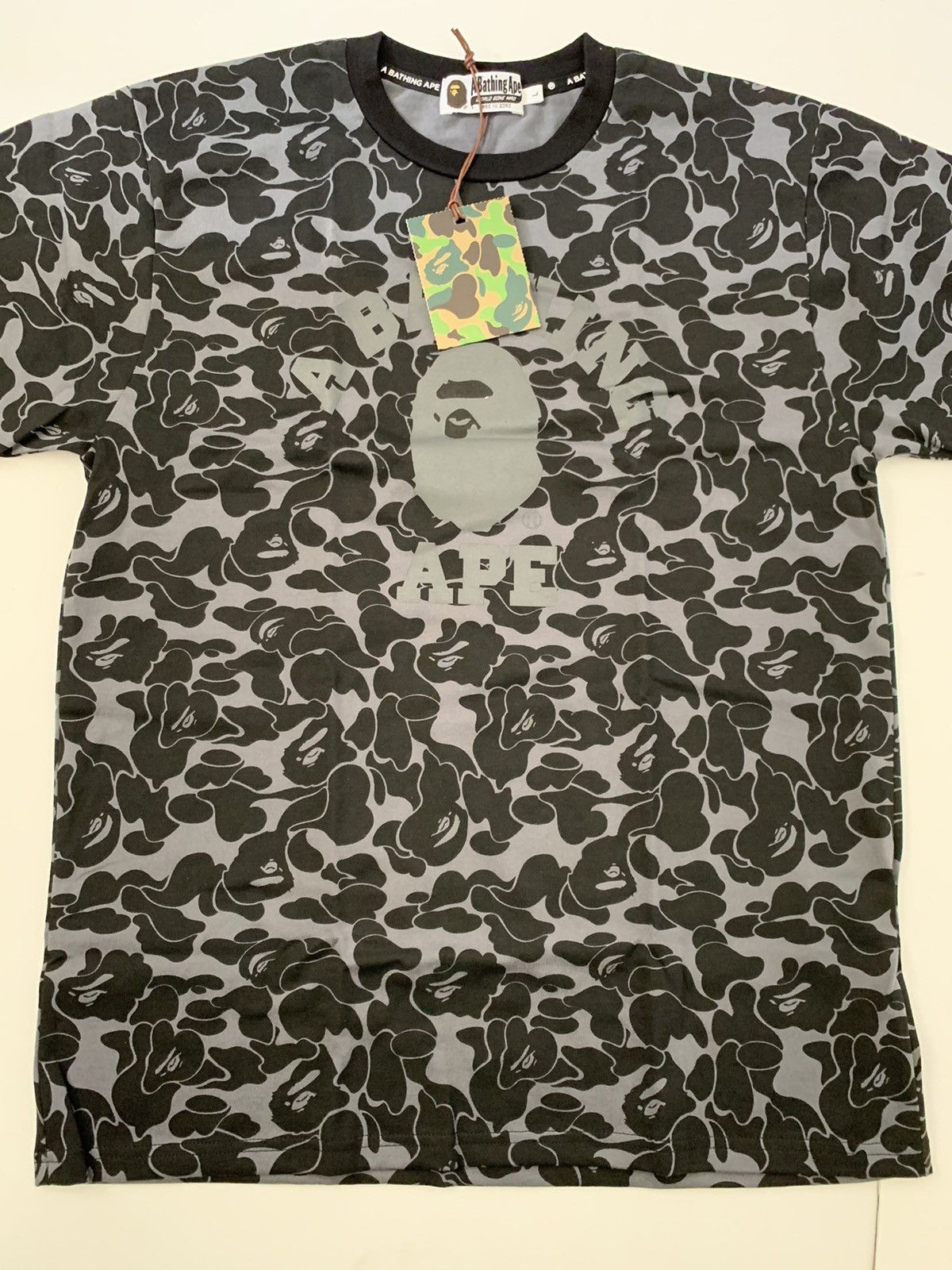 Bape × Dover Street Market Bape x DSM special camo college t shirt Size US L / EU 52-54 / 3 - 1 Thumbnail