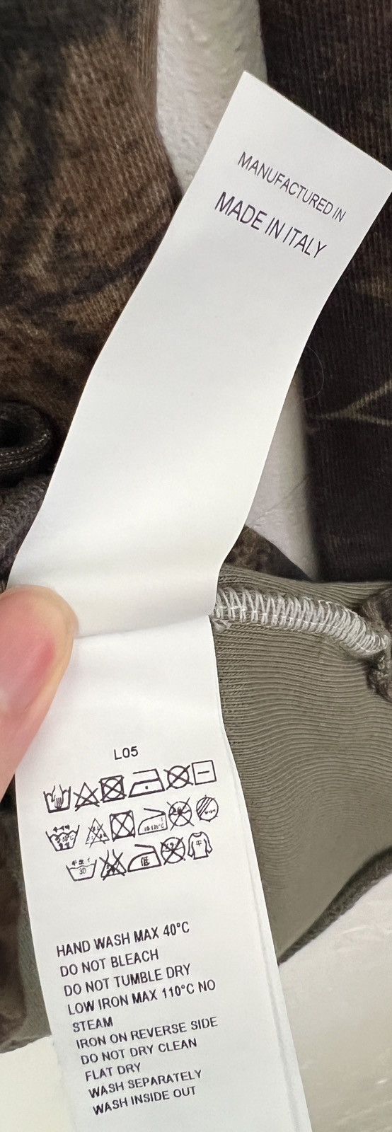 Yeezy Yeezy season 5 camo long sleeve t shirt Size US M / EU 48-50 / 2 - 5 Thumbnail