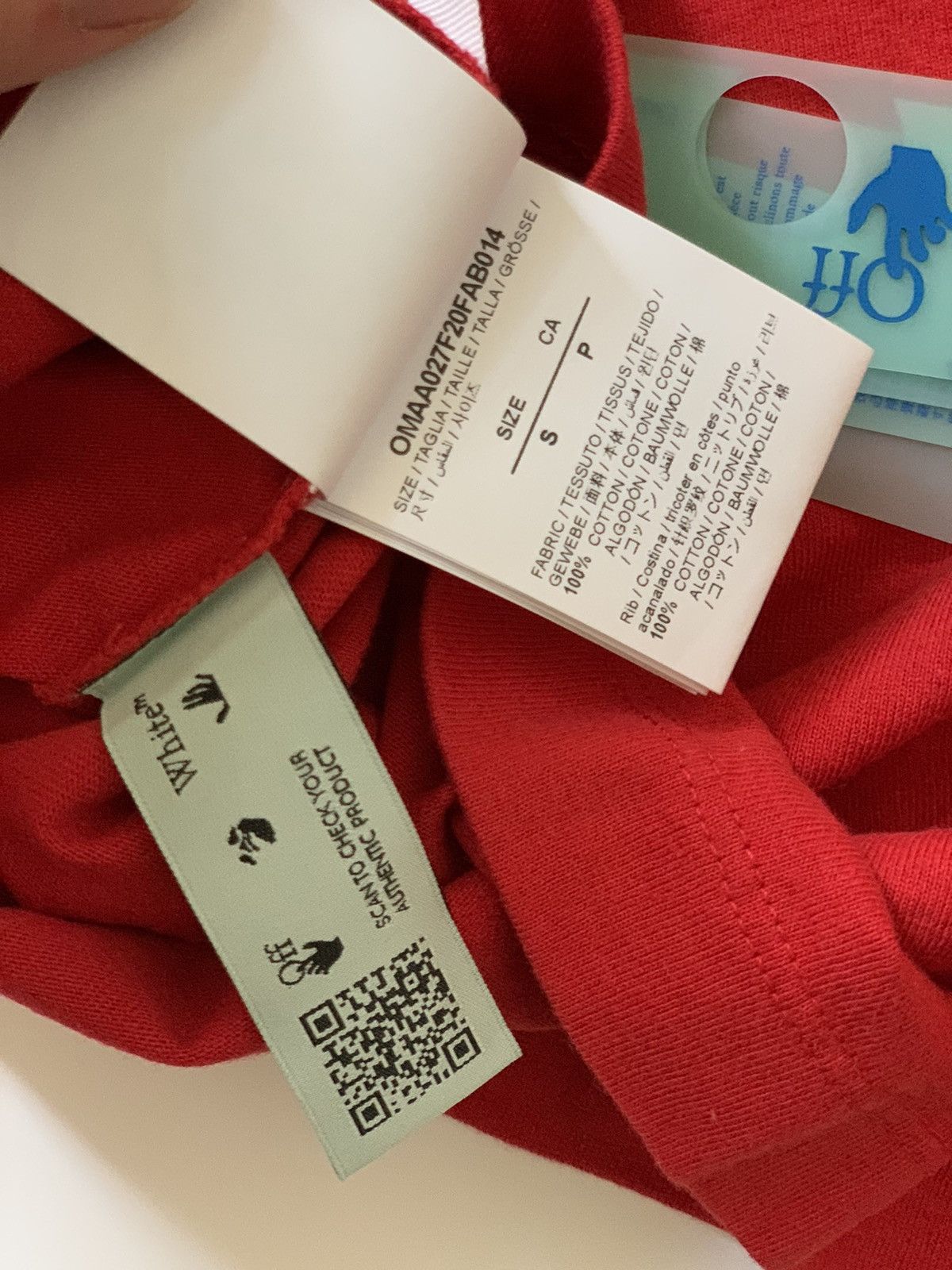 Off-White Off white blurred Mona Lisa shirt sleeve t shirt Size US S / EU 44-46 / 1 - 5 Thumbnail
