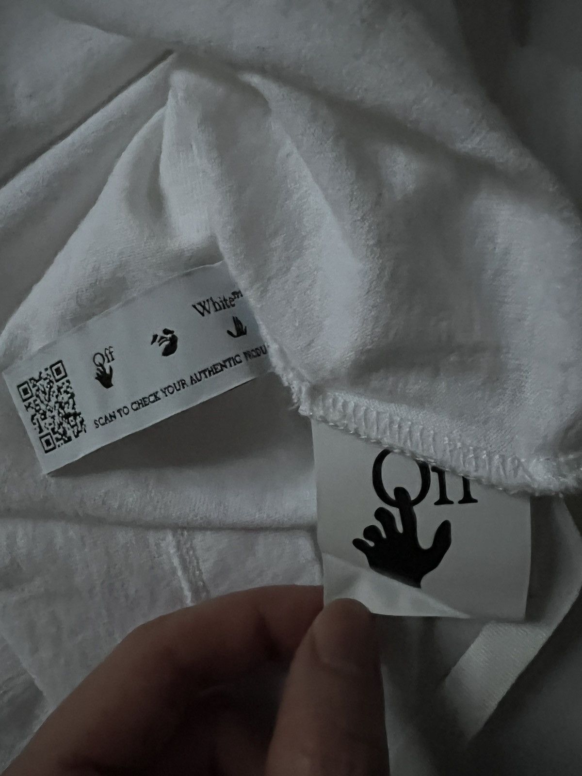 Off-White Embroidered Arrow Logo Skate T-Shirt Size US XXL / EU 58 / 5 - 5 Thumbnail