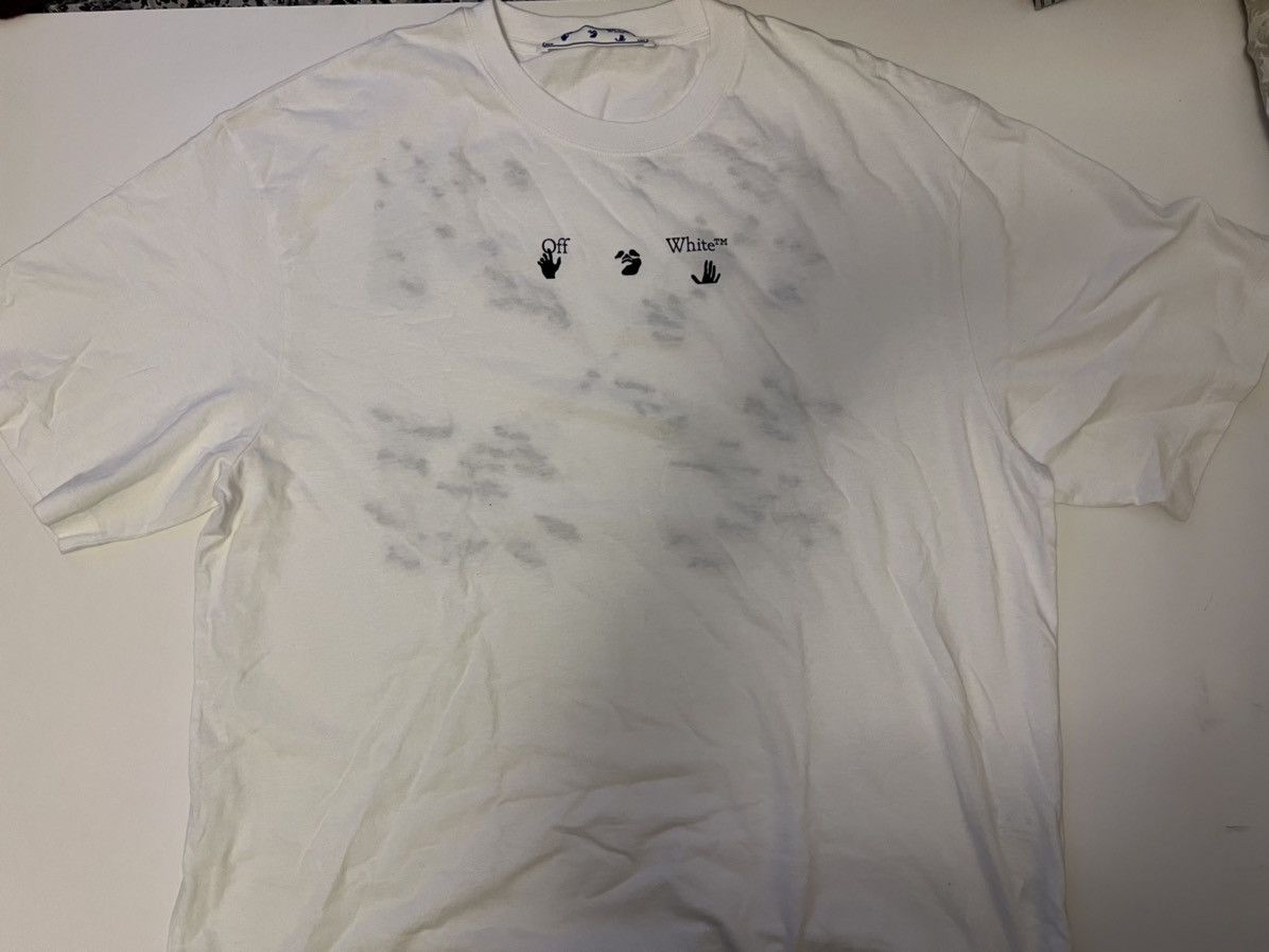 Off-White Embroidered Arrow Logo Skate T-Shirt Size US XXL / EU 58 / 5 - 2 Thumbnail
