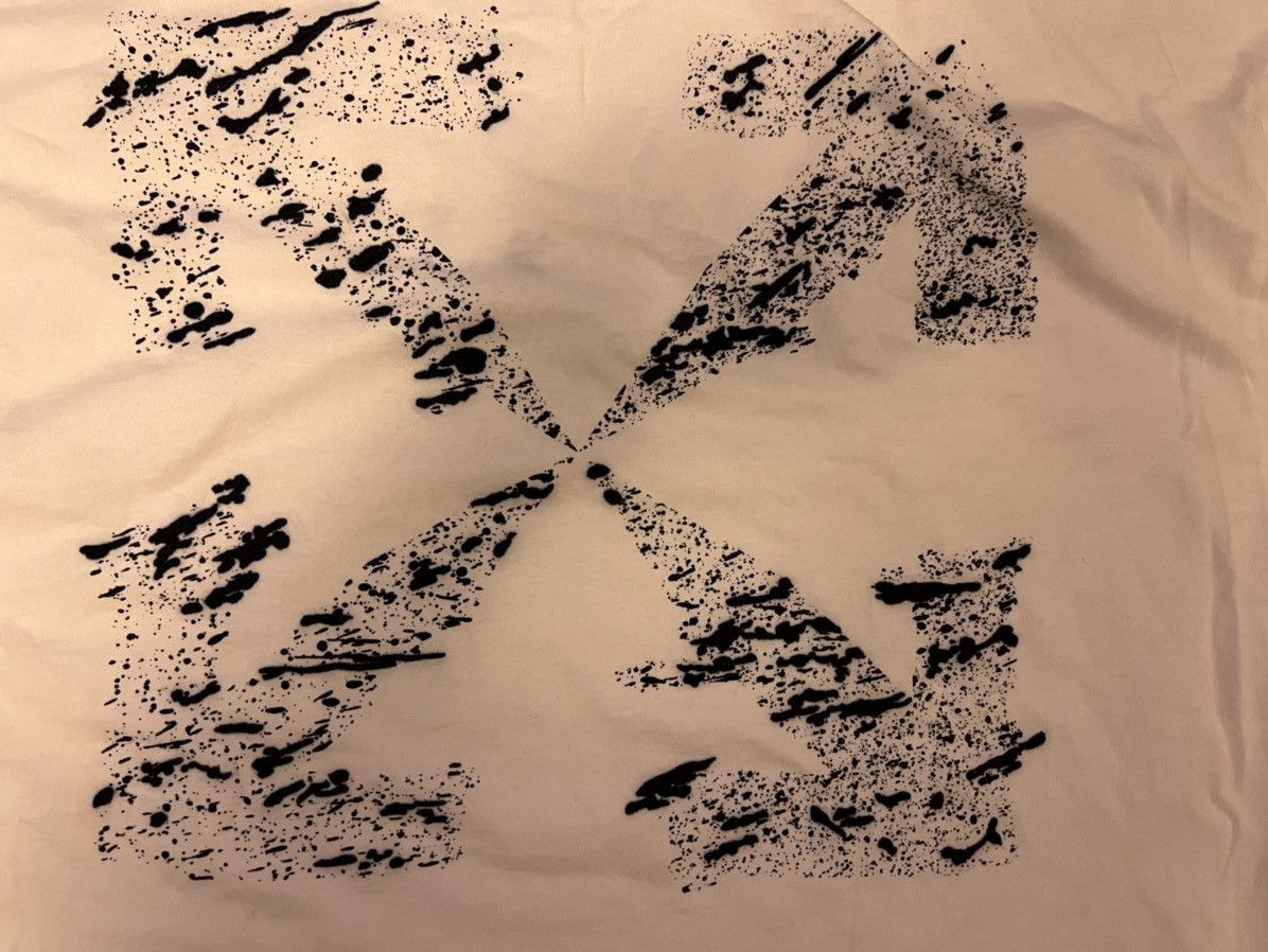 Off-White Embroidered Arrow Logo Skate T-Shirt Size US XXL / EU 58 / 5 - 3 Thumbnail
