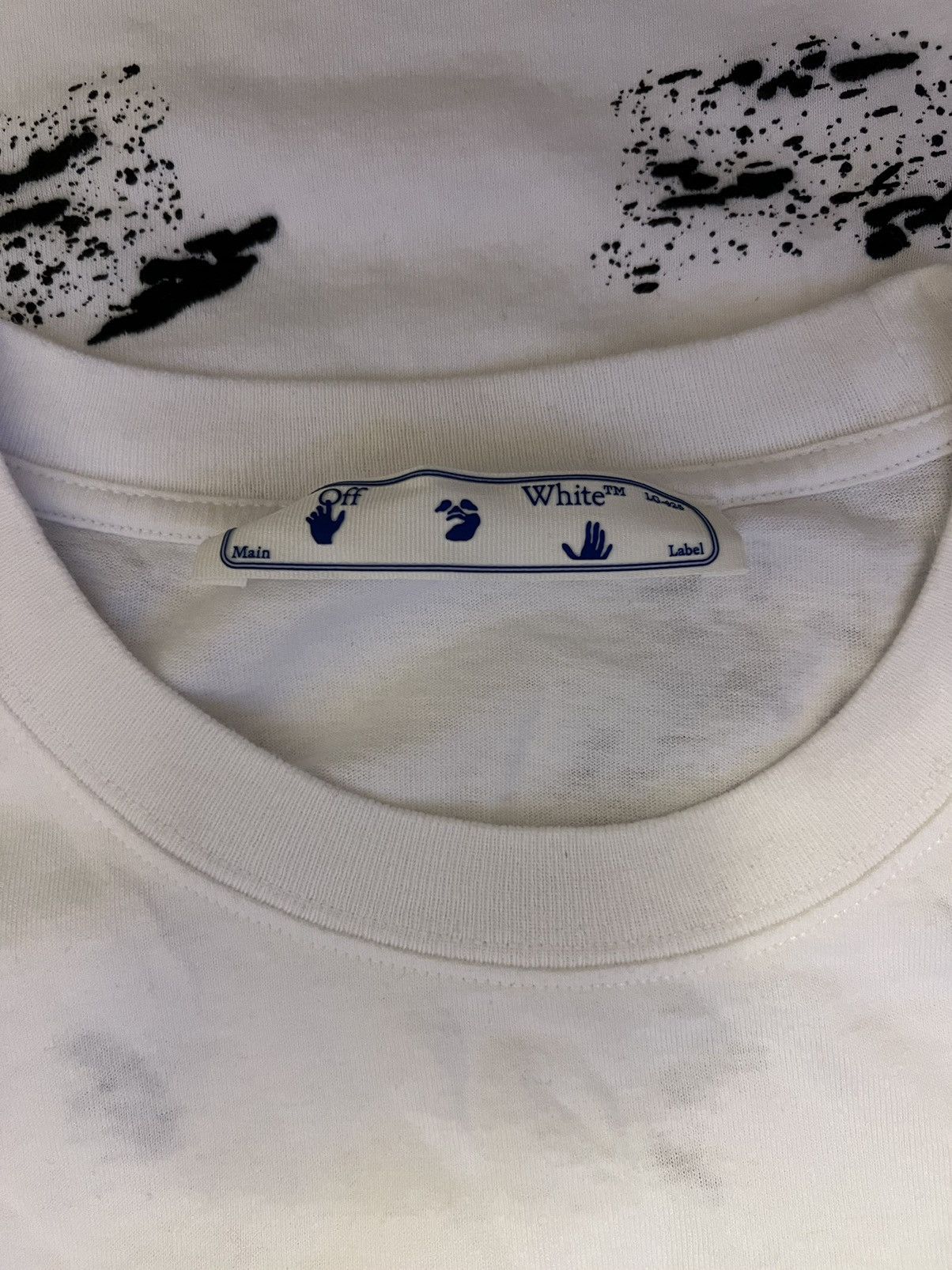 Off-White Embroidered Arrow Logo Skate T-Shirt Size US XXL / EU 58 / 5 - 4 Thumbnail