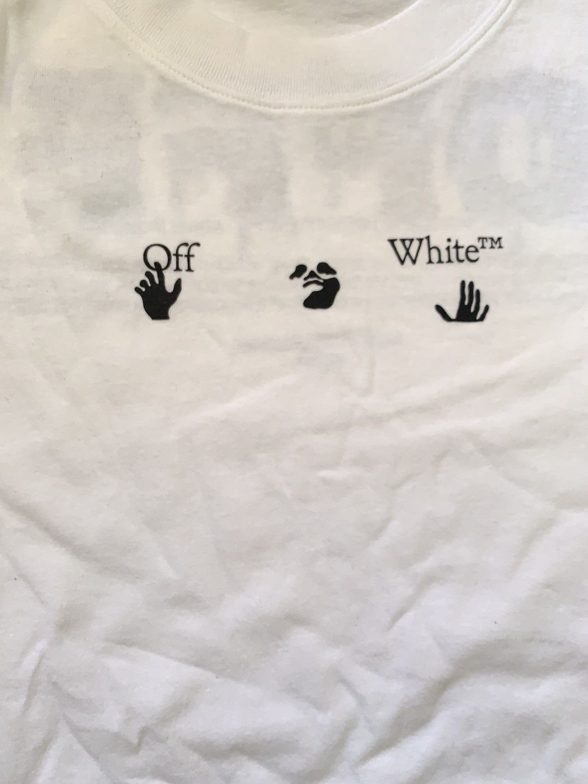 Off-White Off white OFFF slim shirt sleeve t shirt Size US XL / EU 56 / 4 - 4 Thumbnail