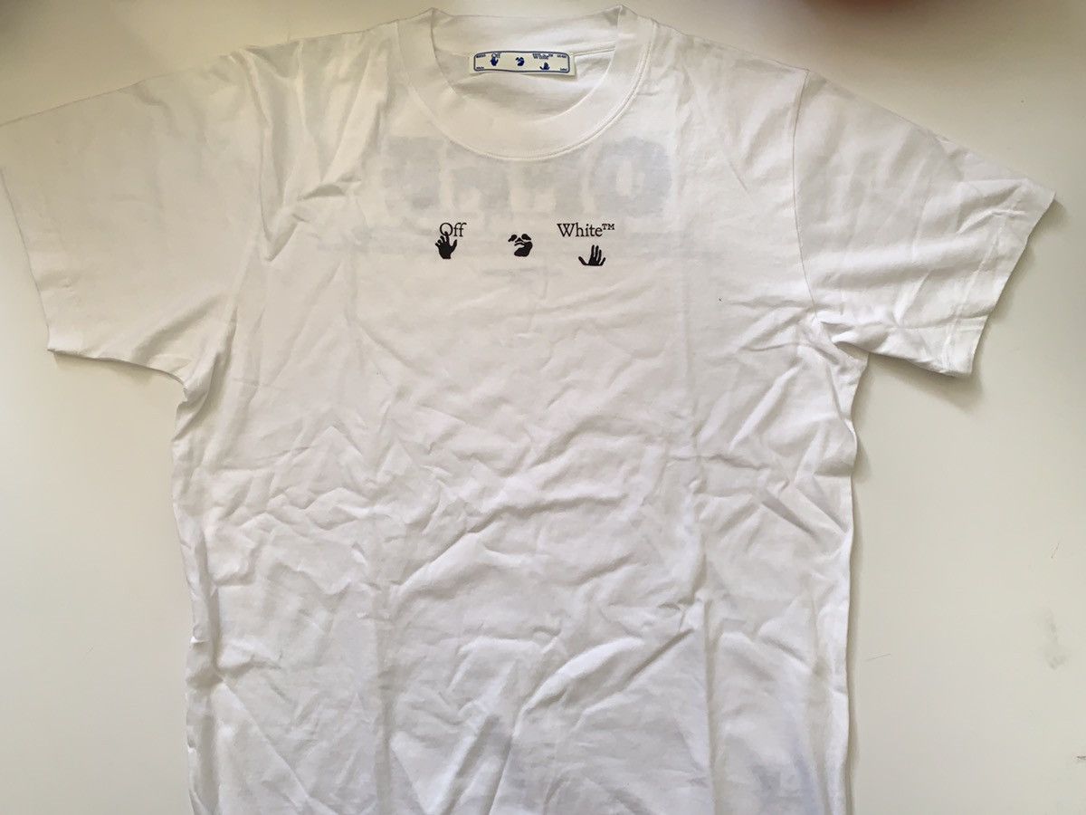 Off-White Off white OFFF slim shirt sleeve t shirt Size US XL / EU 56 / 4 - 2 Thumbnail