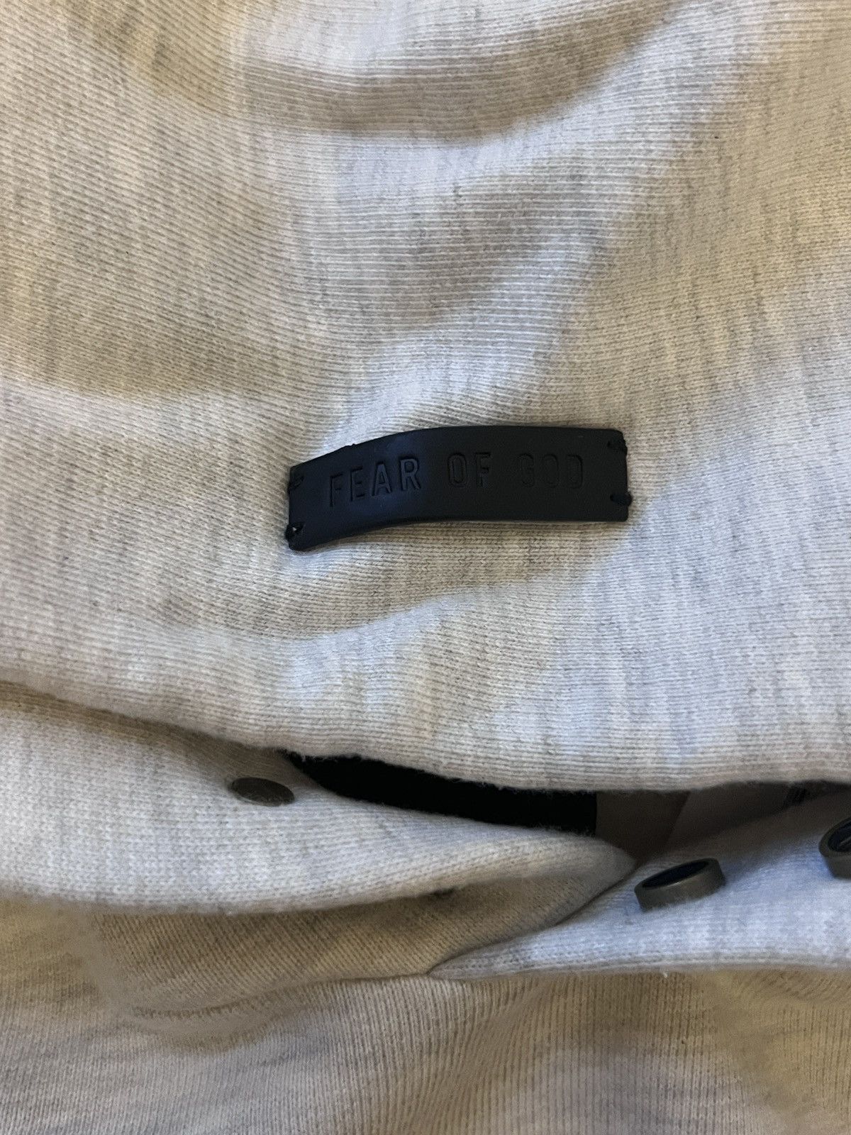 Fear of God Fear of god seven collection baseball hoodie cream Size US XL / EU 56 / 4 - 3 Thumbnail