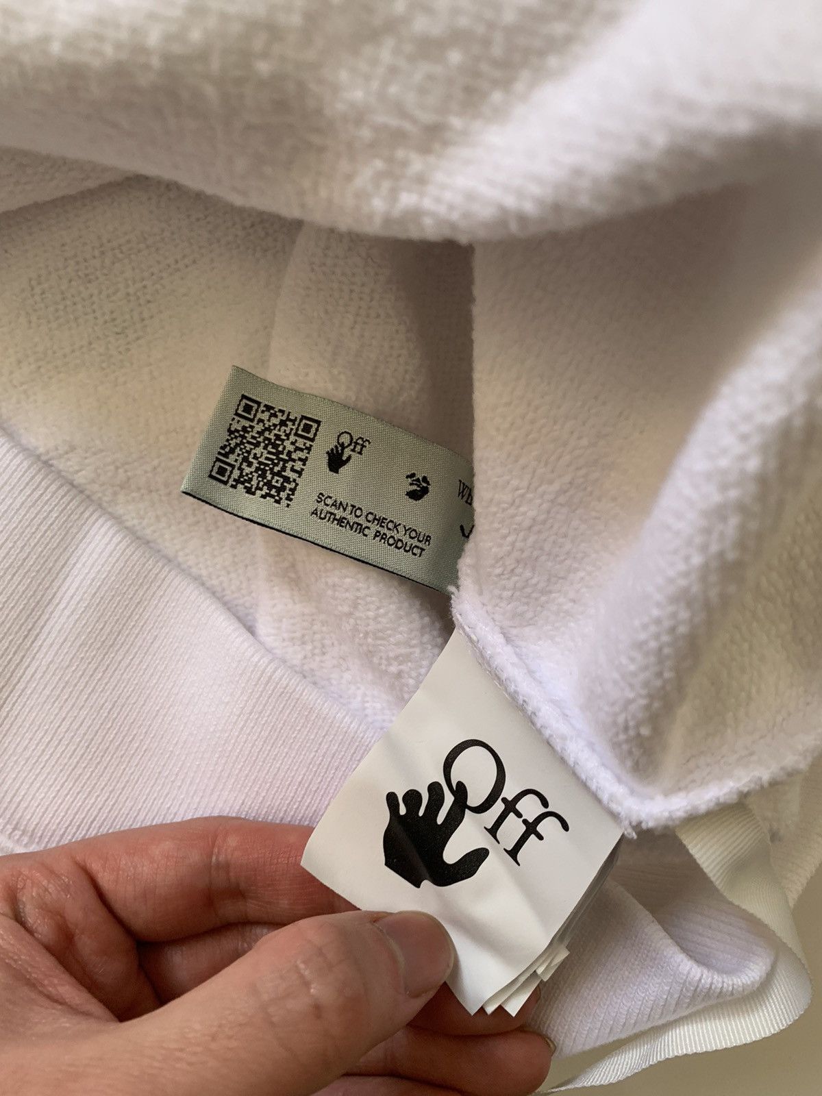 Off-White Off white pascal arrow slim fit hoodie Size US XL / EU 56 / 4 - 5 Thumbnail