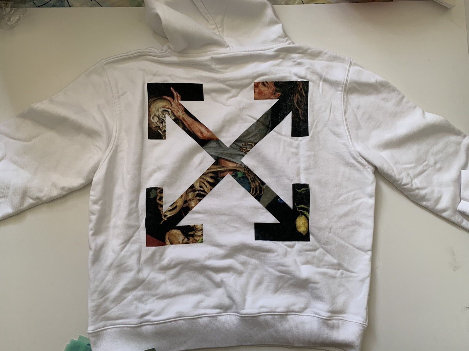 Off-White Off white pascal arrow slim fit hoodie Size US XL / EU 56 / 4 - 7 Thumbnail
