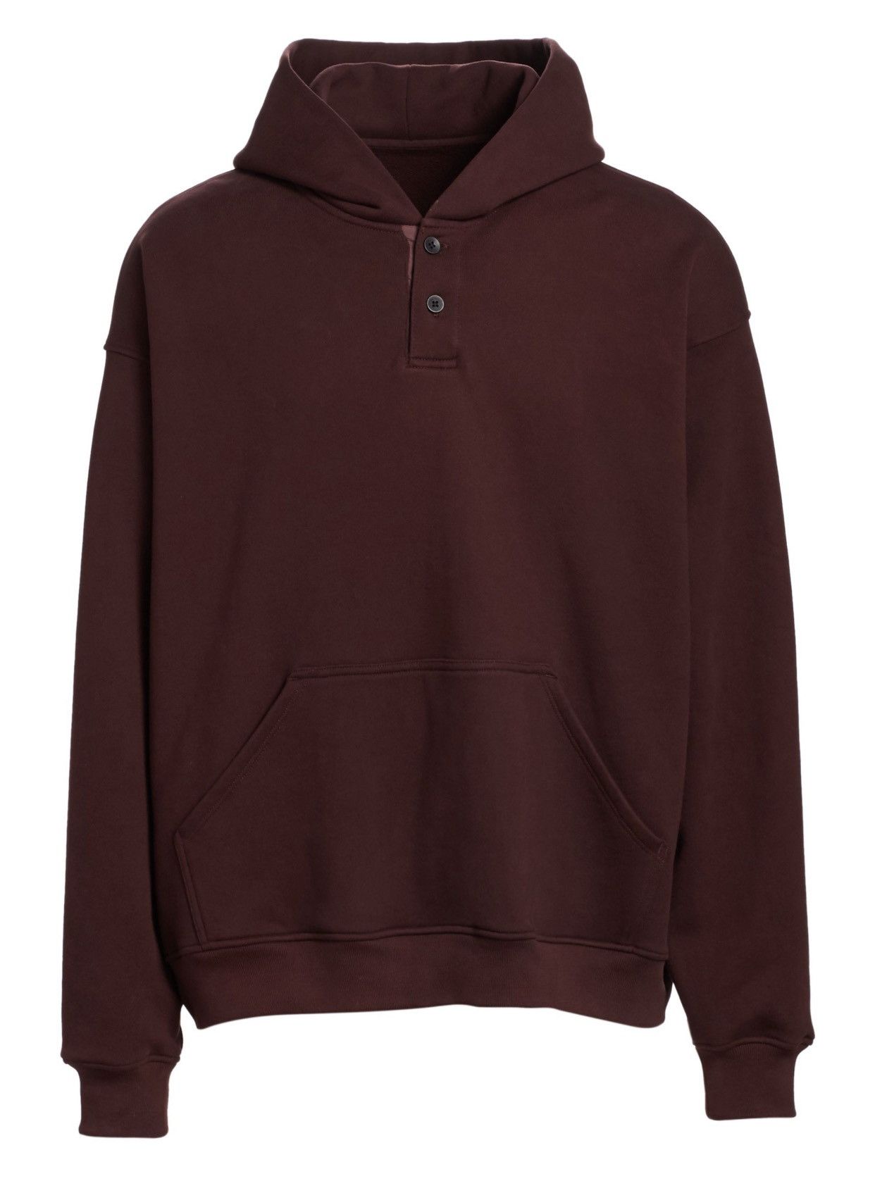 image of Fear Of God Everyday Henley Merlot, Men's (Size Small)