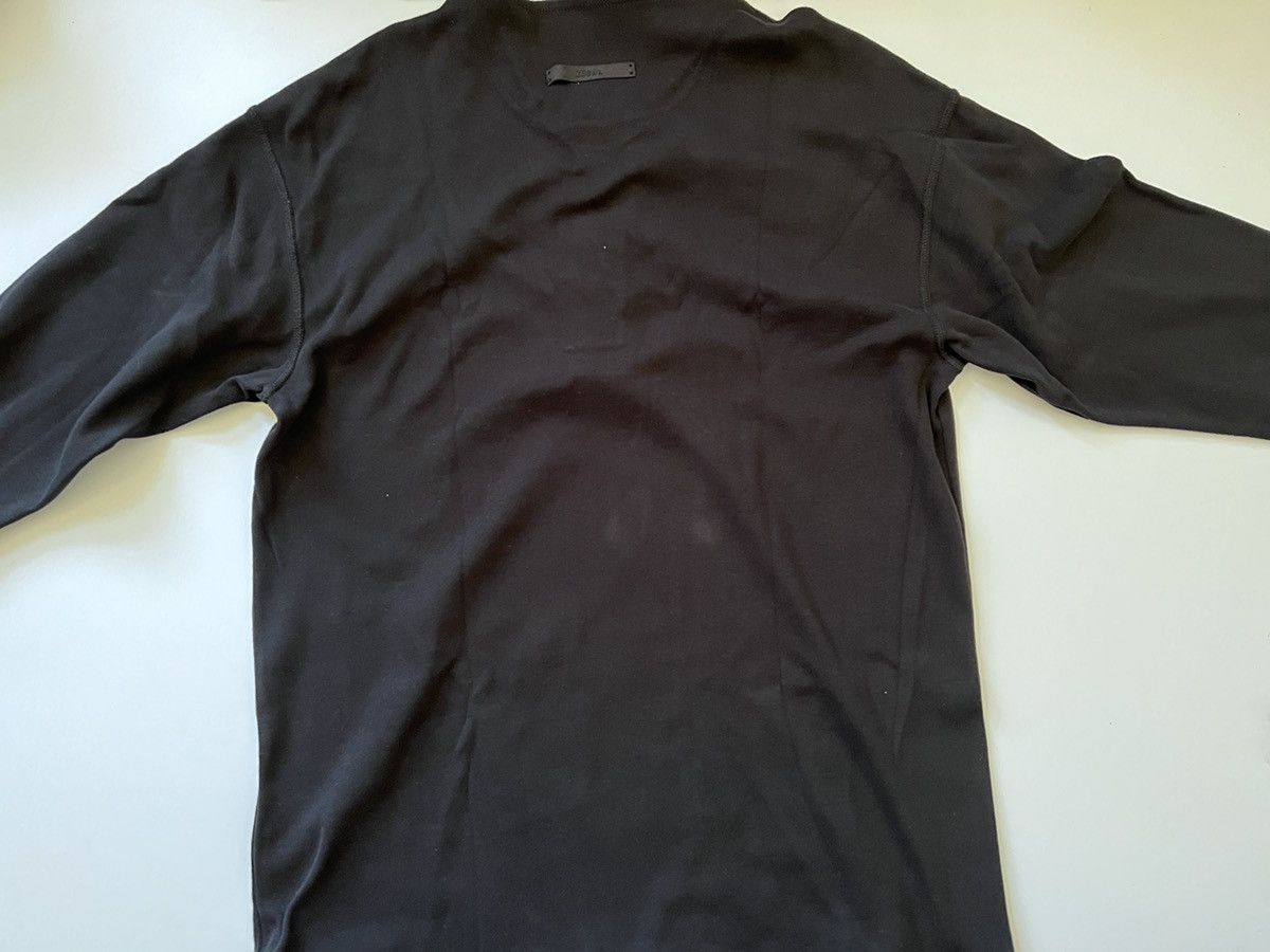 Ermenegildo Zegna × Fear of God Fear of god zegna cotton Henley black Size US XL / EU 56 / 4 - 2 Thumbnail