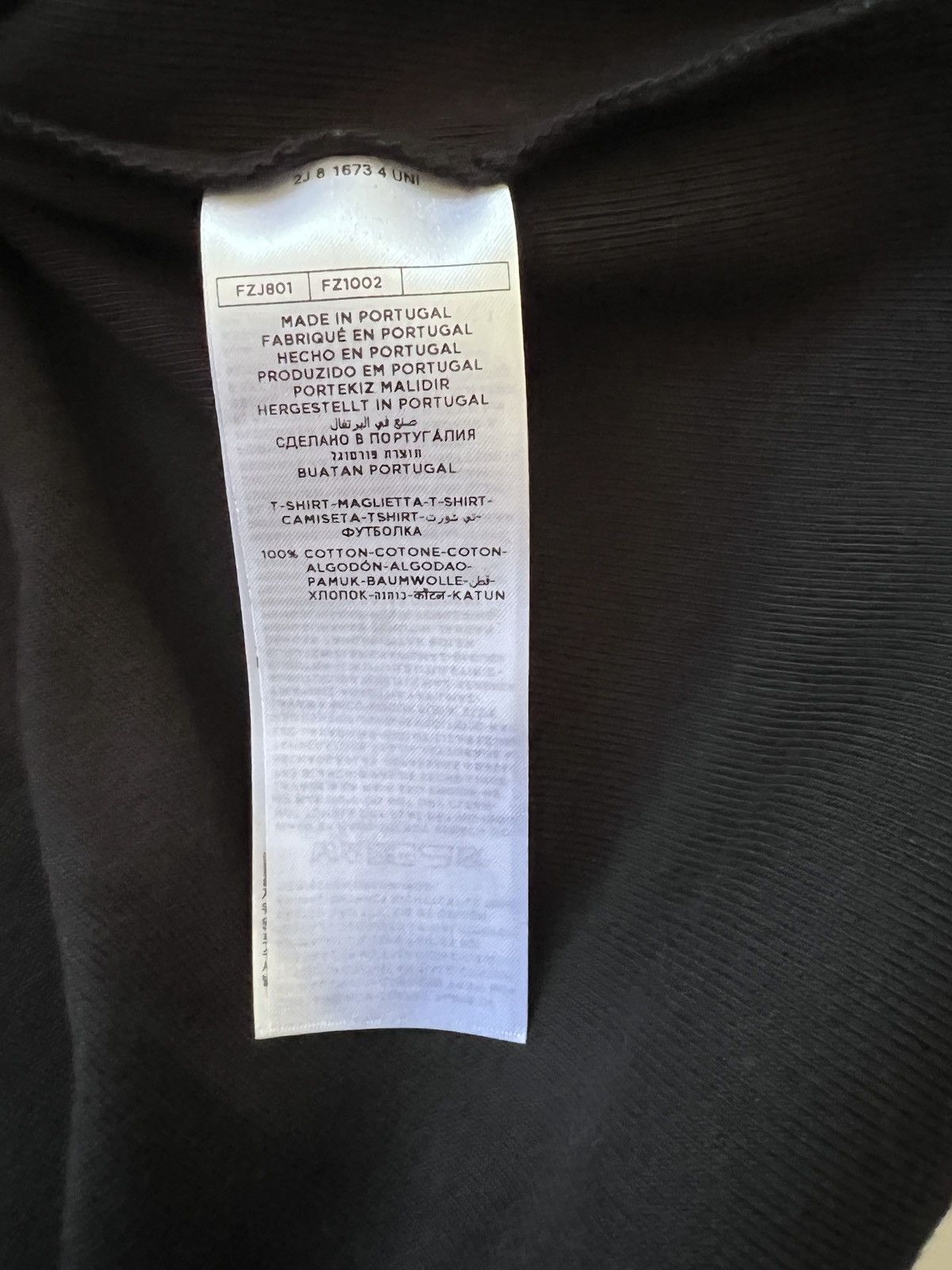Ermenegildo Zegna × Fear of God Fear of god zegna cotton Henley black Size US XL / EU 56 / 4 - 6 Thumbnail