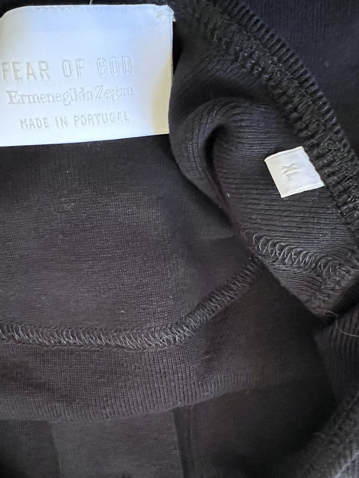Ermenegildo Zegna × Fear of God Fear of god zegna cotton Henley black Size US XL / EU 56 / 4 - 5 Thumbnail
