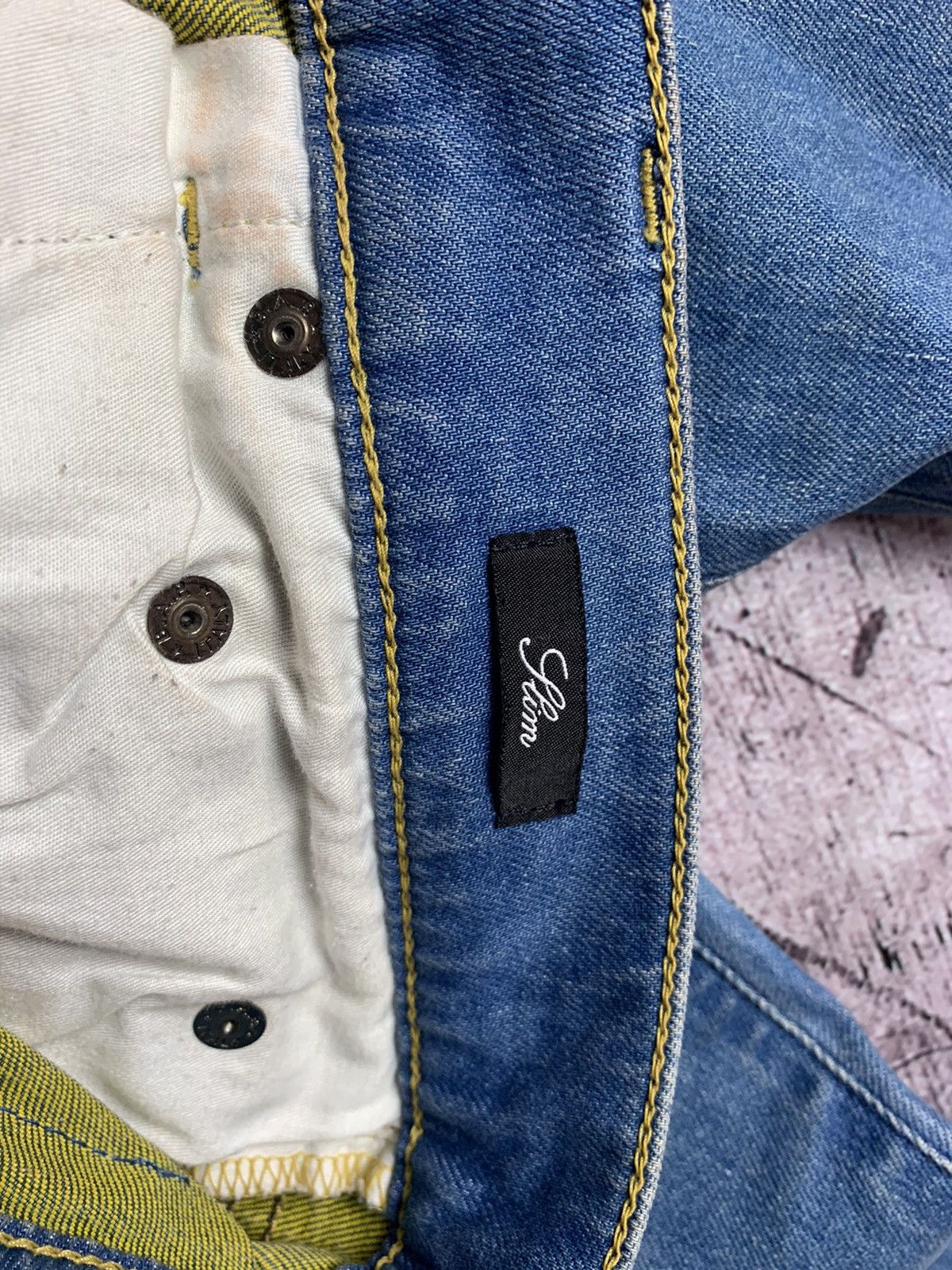 Versace × Vintage Vintage Versace Mens Denim Blue Jeans Size US 34 / EU 50 - 17 Thumbnail