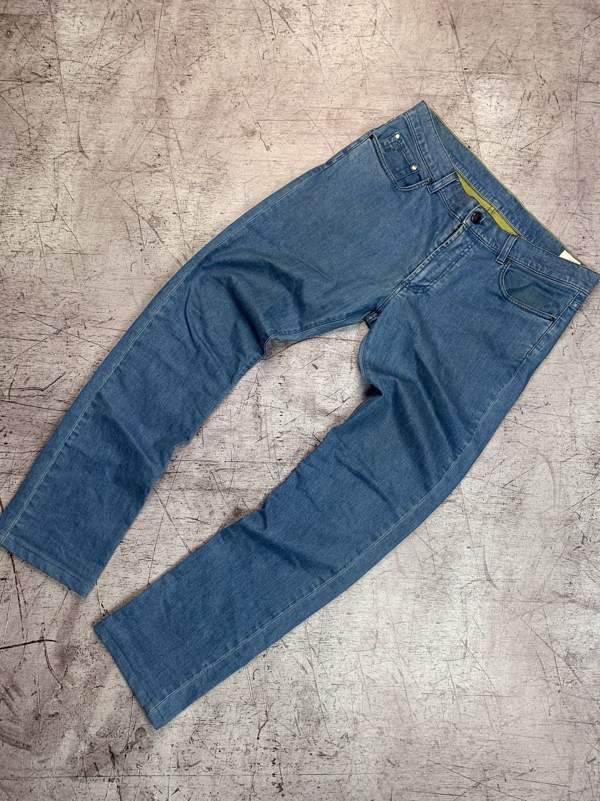 Versace × Vintage Vintage Versace Mens Denim Blue Jeans Size US 34 / EU 50 - 2 Thumbnail